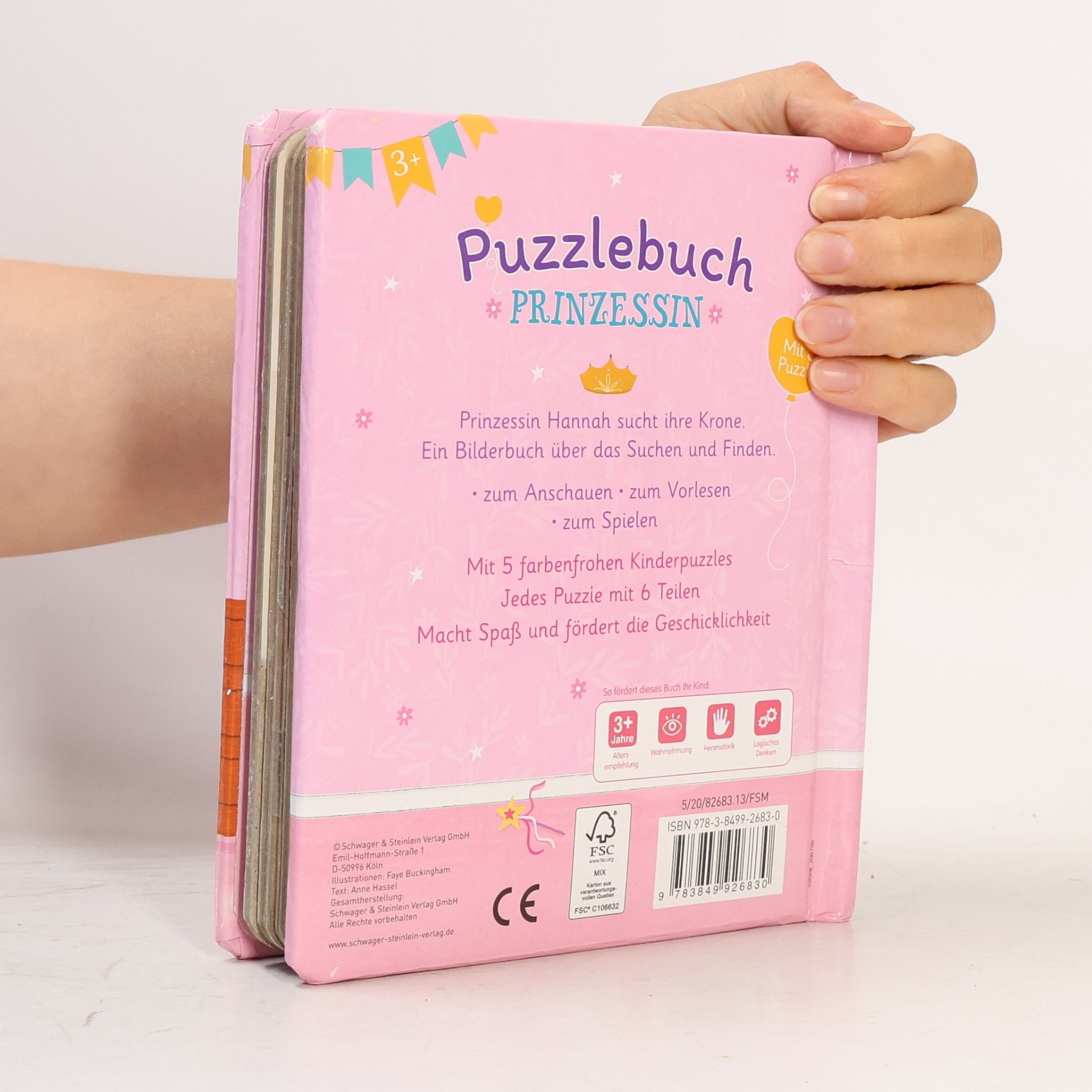 Autores varios Moje knížka s puzzla: Princezna