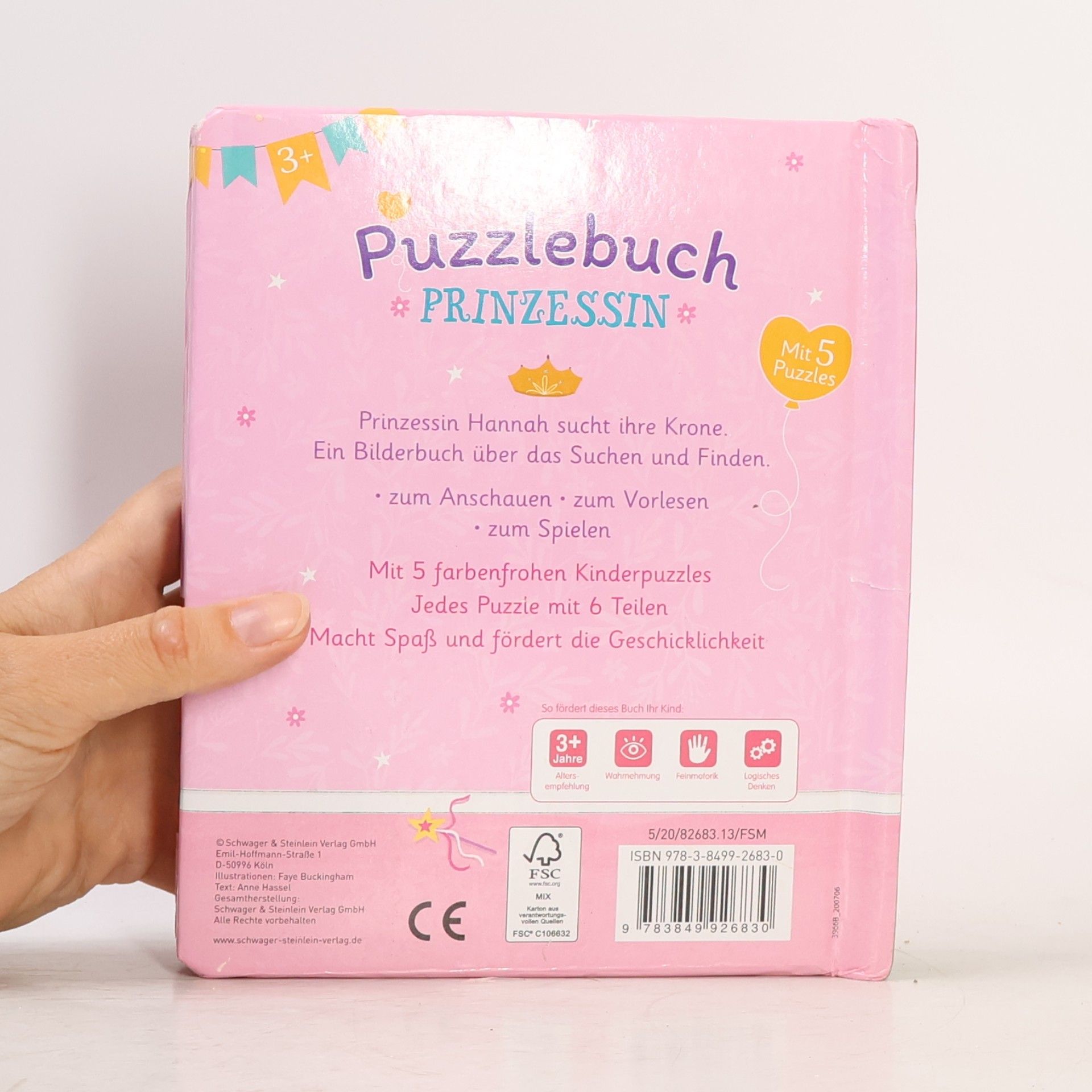 Autores varios Moje knížka s puzzla: Princezna