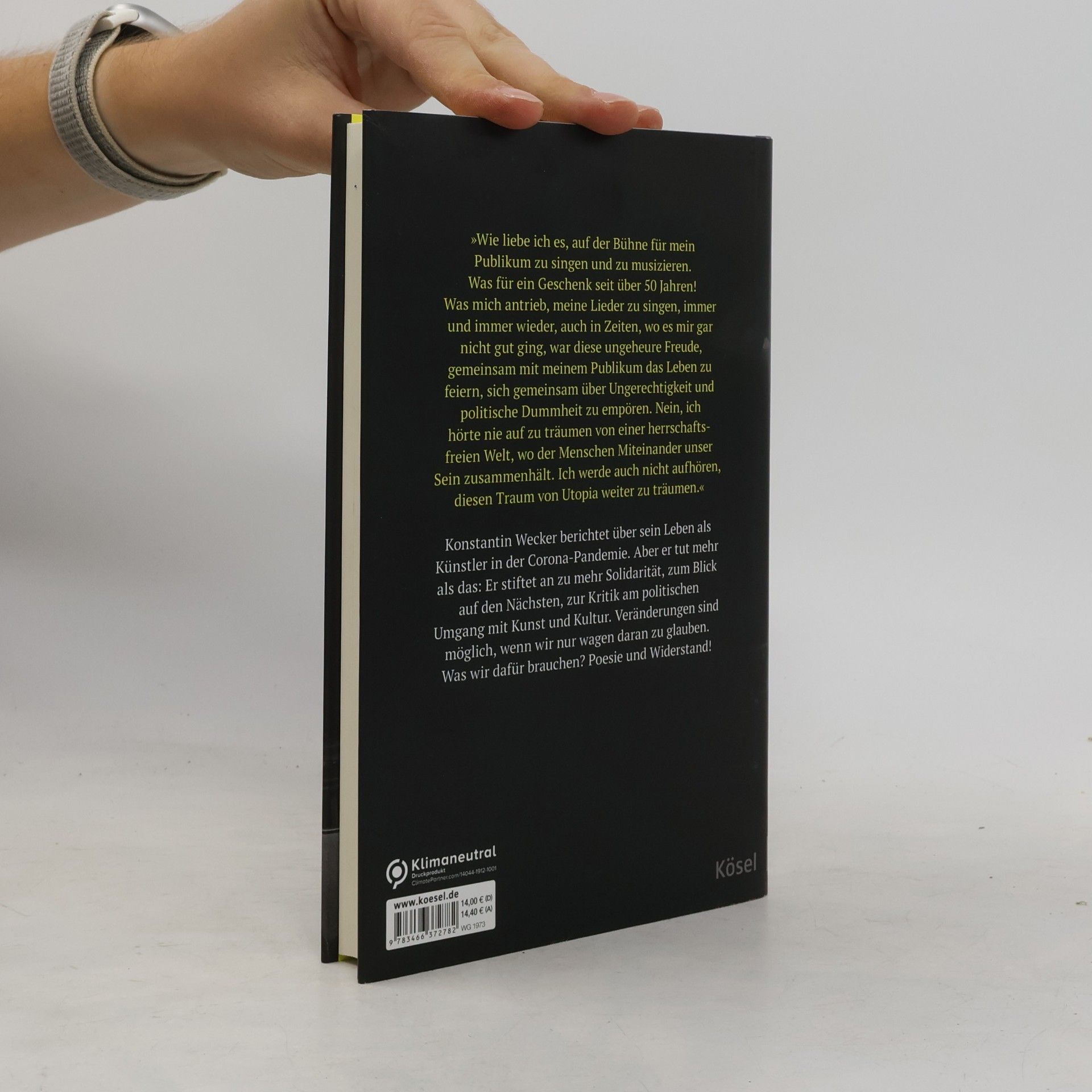 Konstantin Wecker Poesie und Widerstand in stürmischen Zeiten