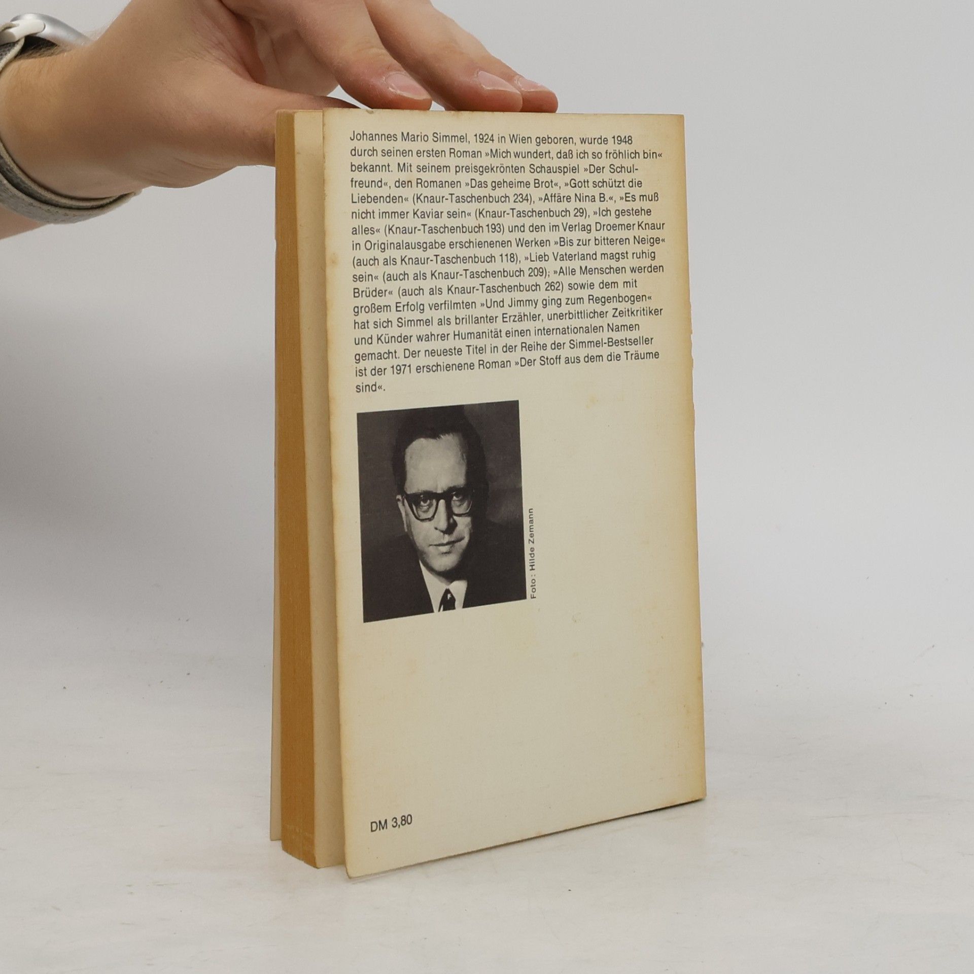 Johannes Mario Simmel Gott schützt die Liebenden