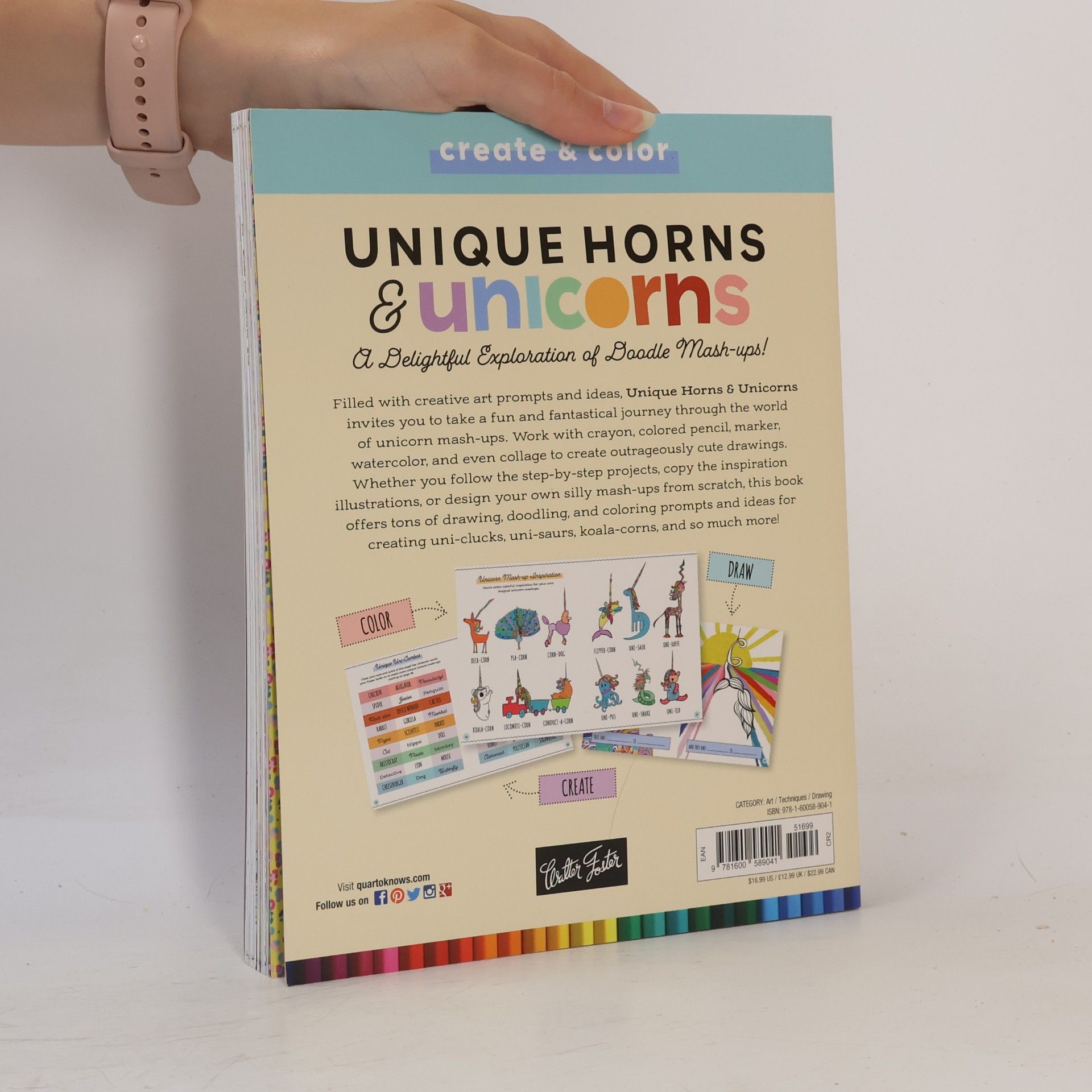 Clare Younis Create & Color: Unique Horns and Unicorns