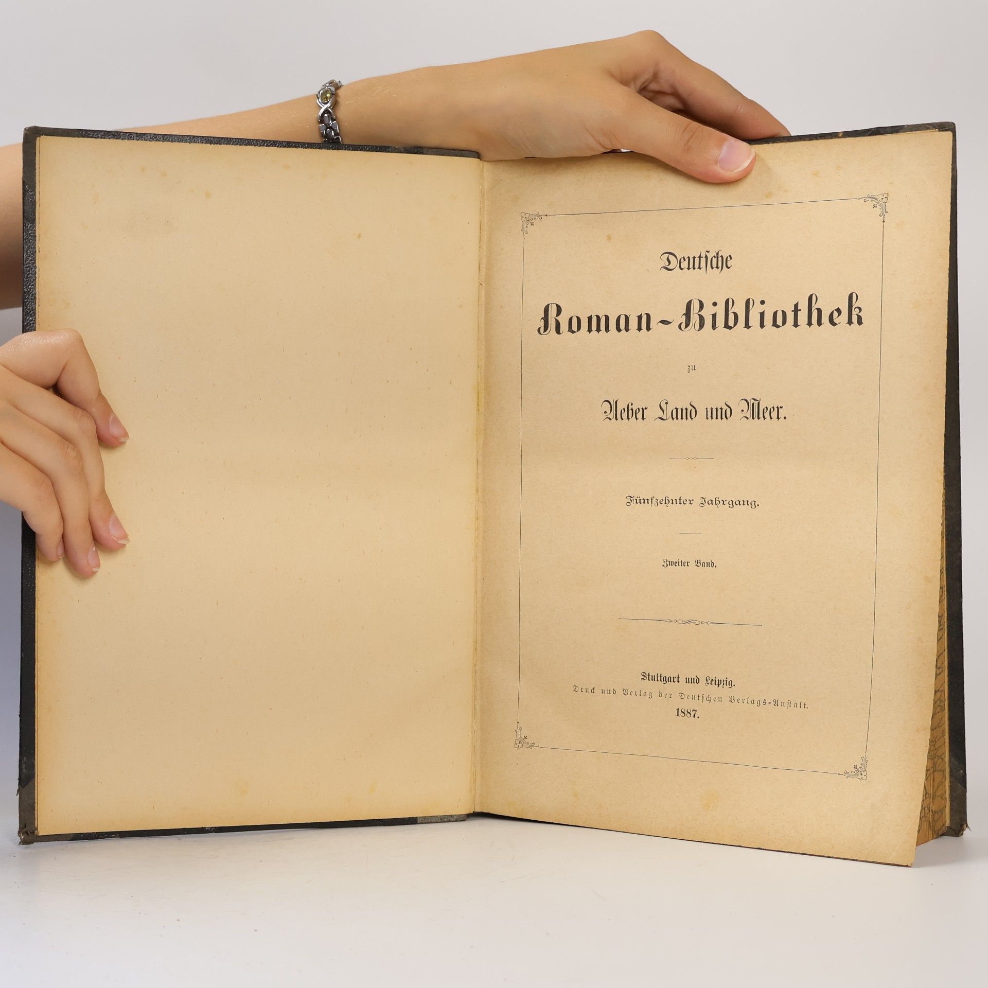 kolektiv Deutsche Roman-Bibliothek zu Ueber Land und Meer II.