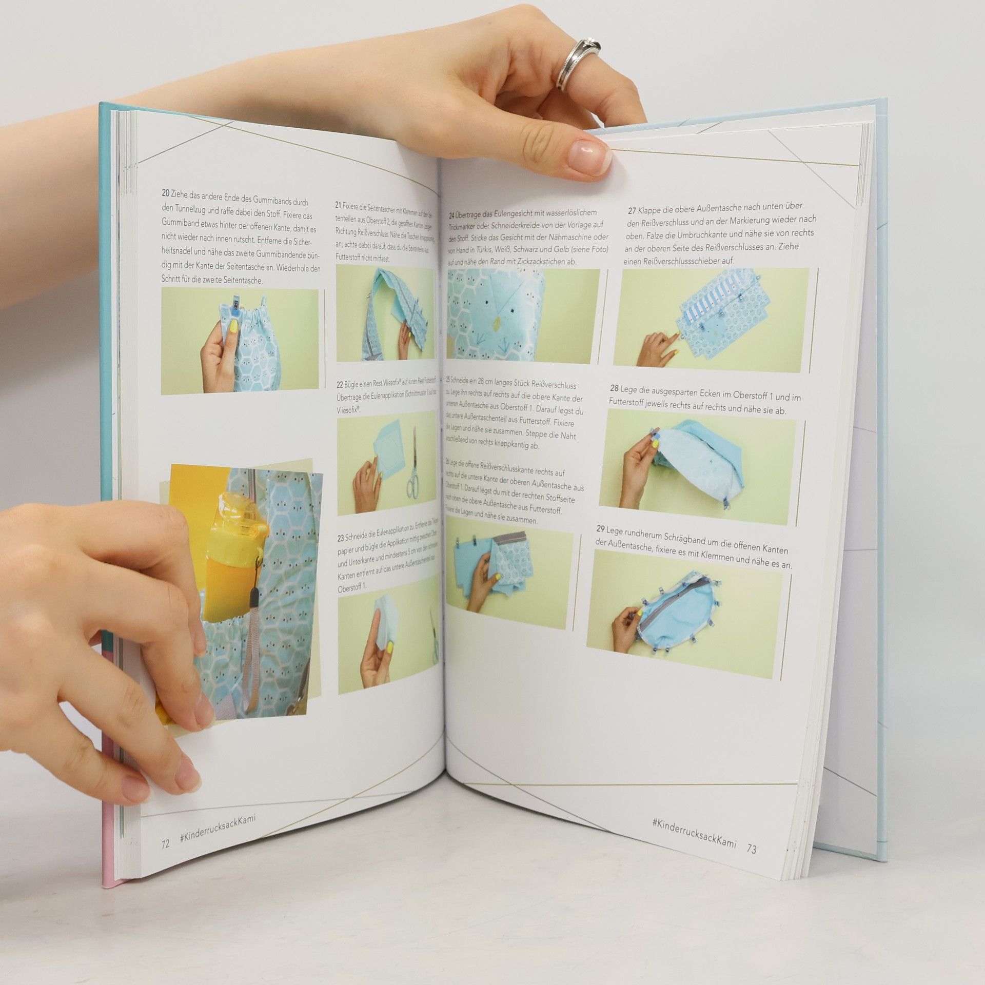 Nastasia Mohren Taschen nähen mit DIY Eule