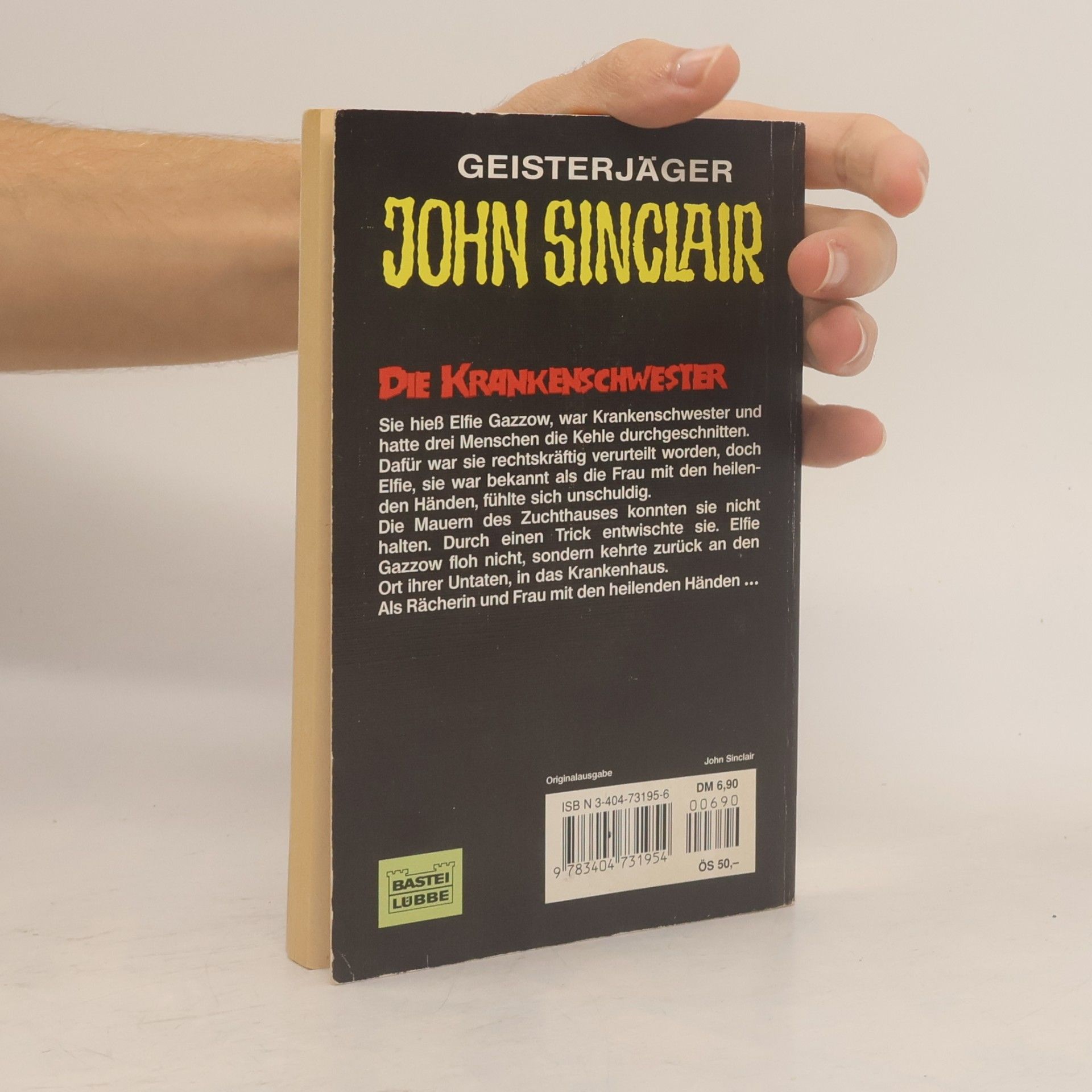 Jason Dark Geisterjäger John Sinclair, Die Krankenschwester. Horror-Roman