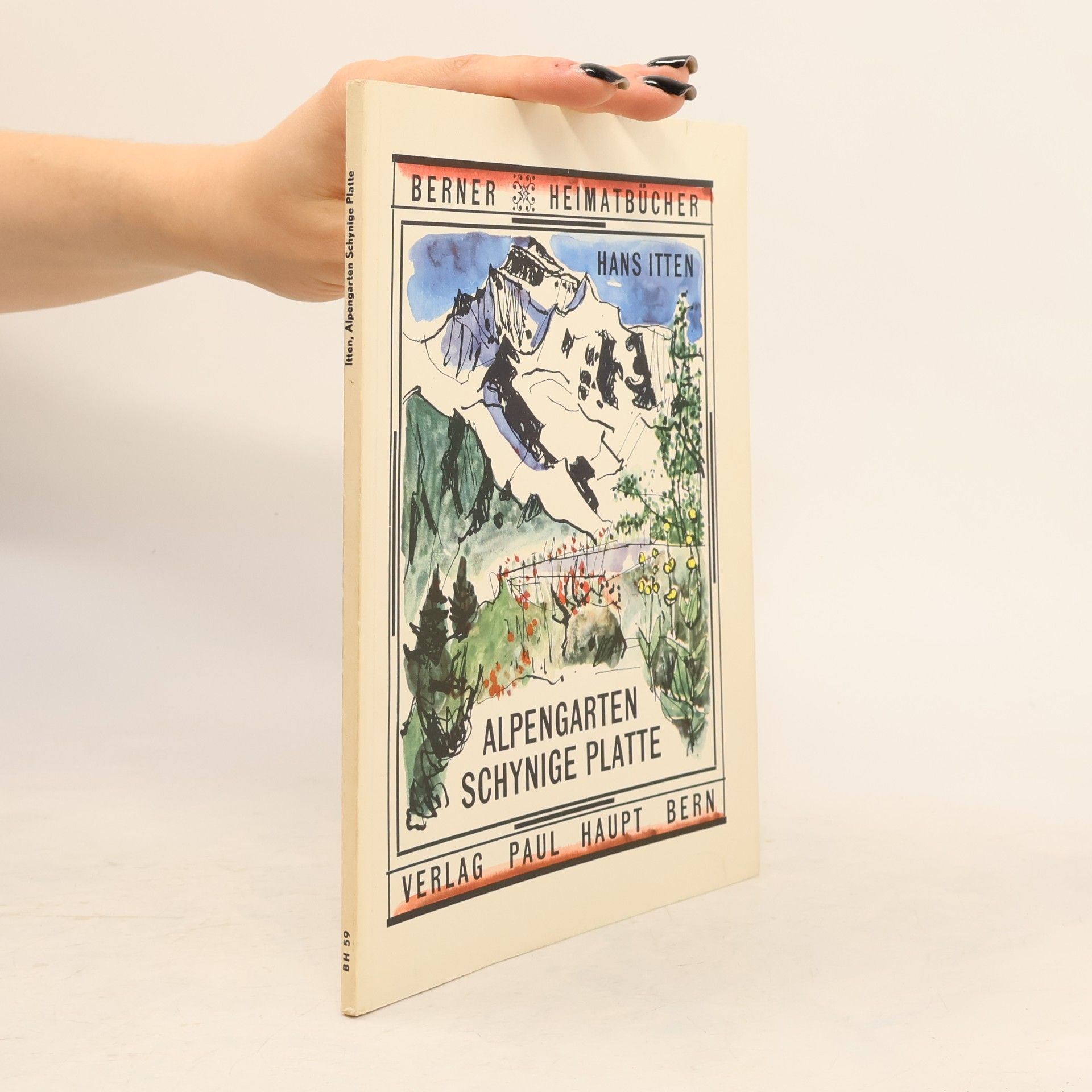 Hans Itten Alpengarten Schynige Platte - Führer zur Ausstellung