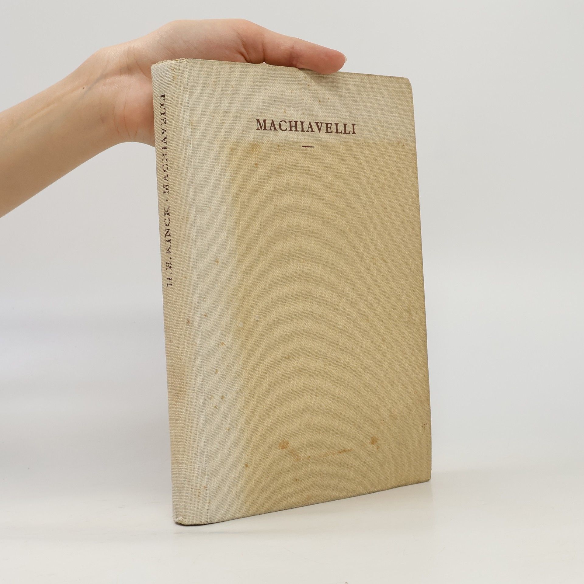 Hans E. Kinck Machiavelli