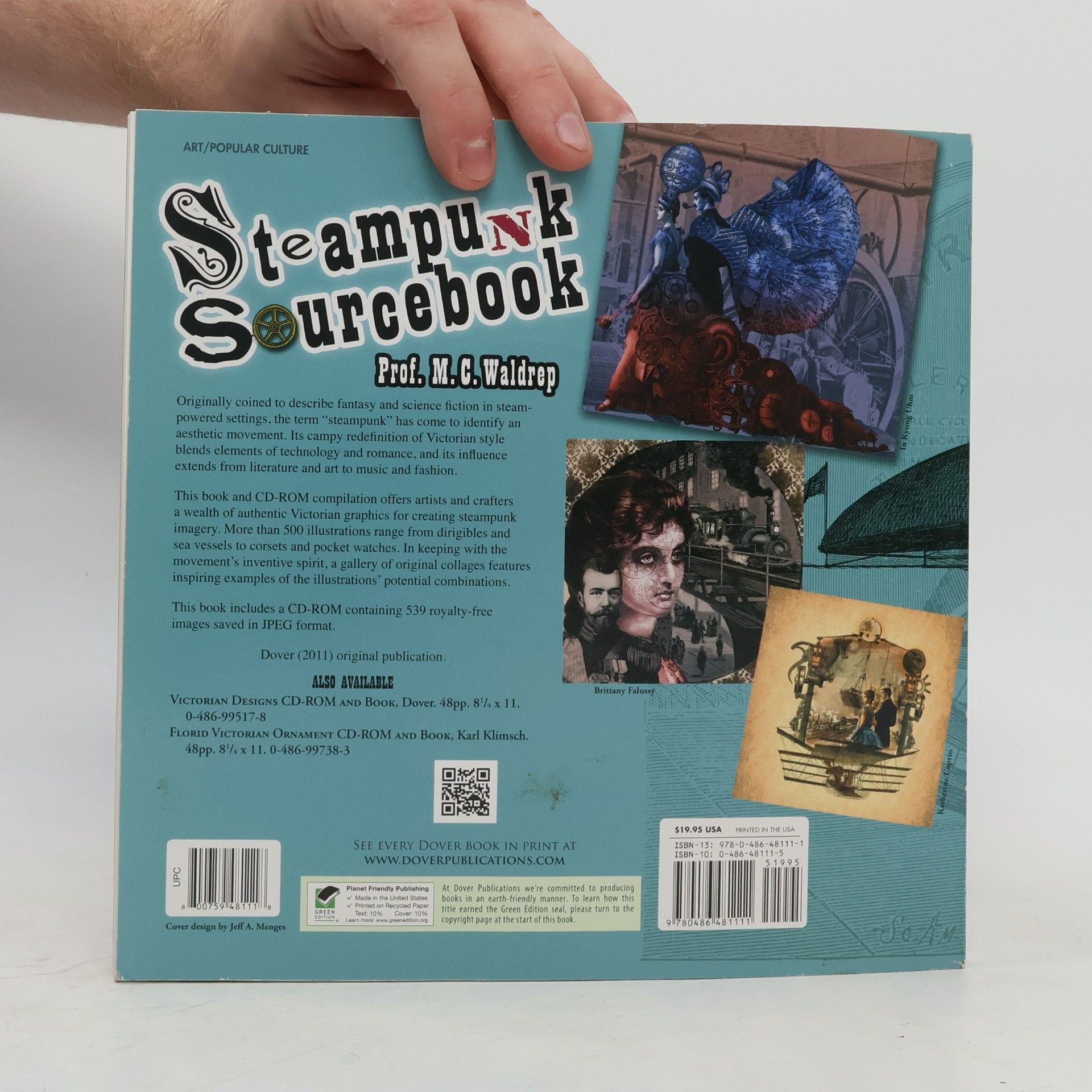 M. C. Waldrep Steampunk Sourcebook - Includes CD-ROM - Green Edition