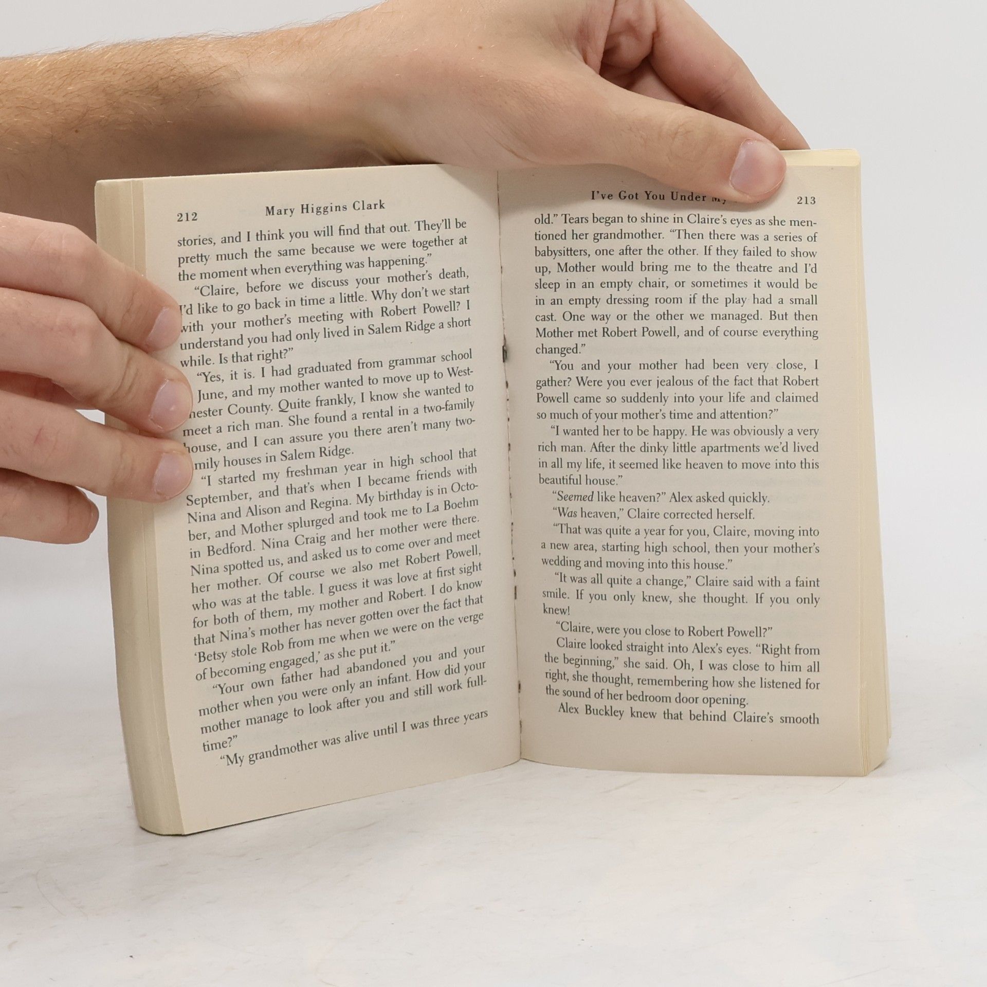 Mary Higgins Clark I've got you under my skin