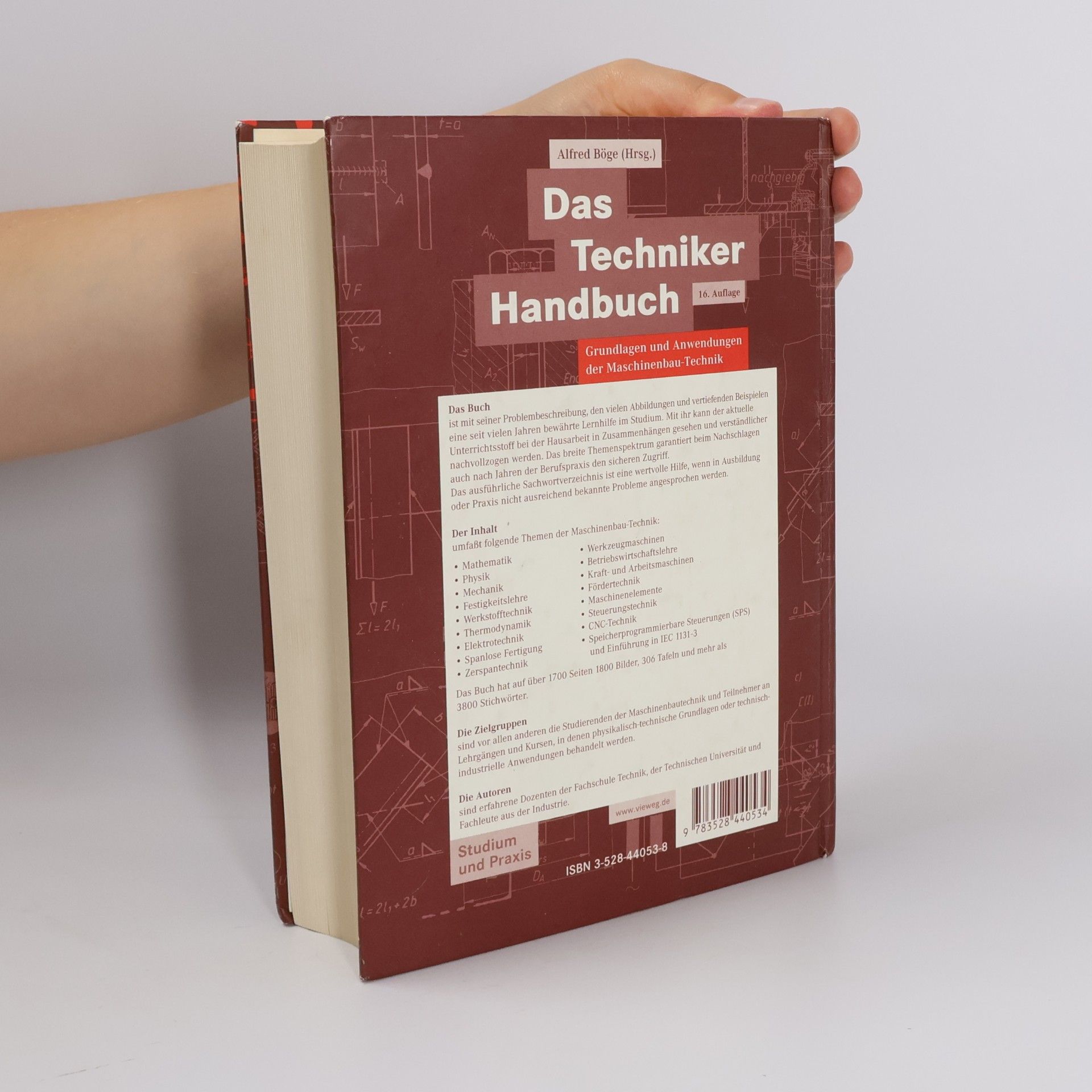 Alfred Böge Das Techniker-Handbuch