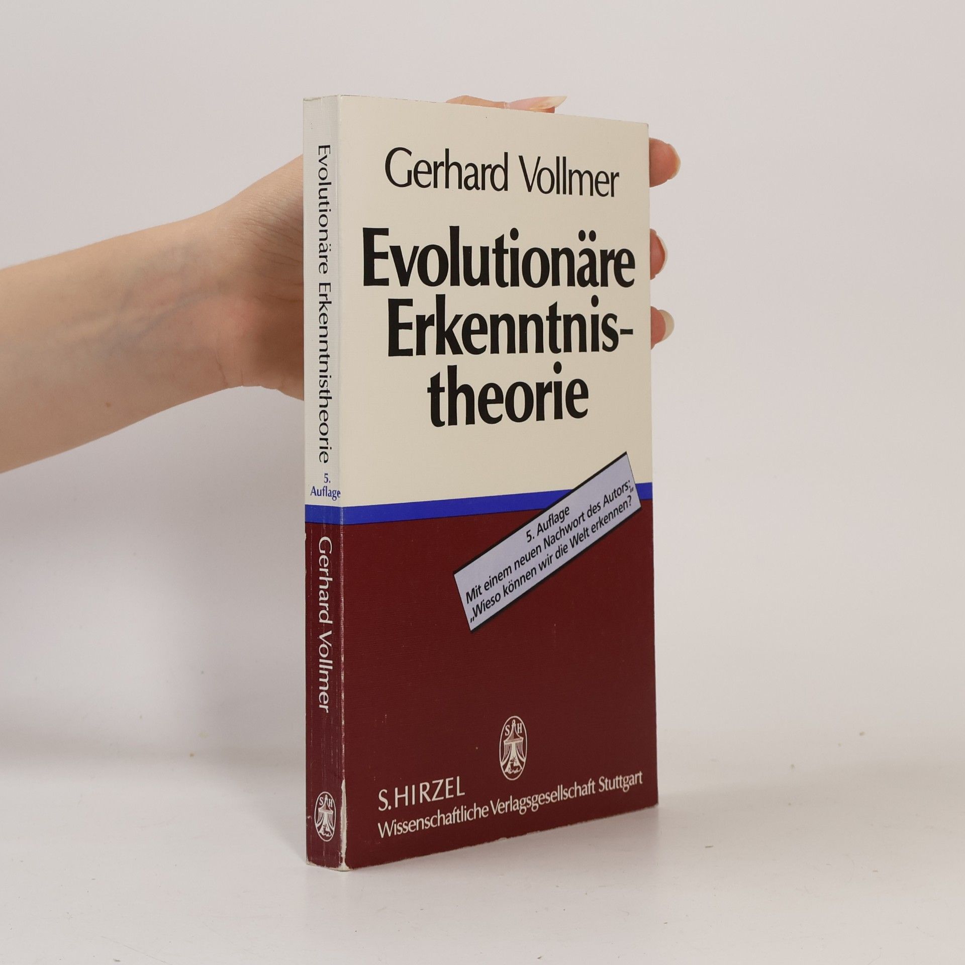 Gerhard Vollmer Evolutionäre Erkenntnistheorie