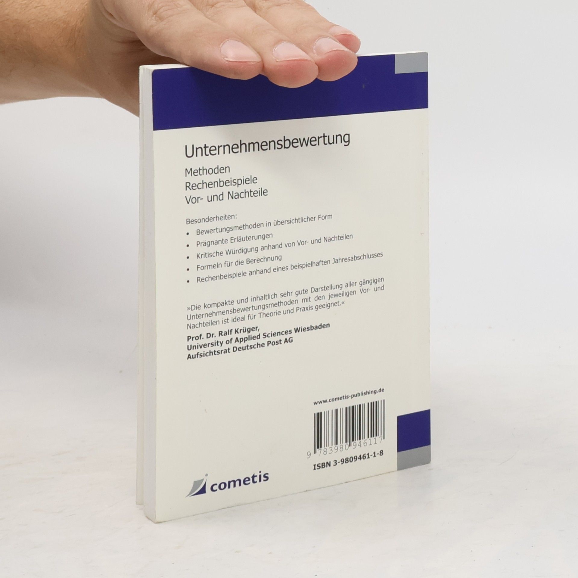 Ulrich Wiehle Unternehmensbewertung