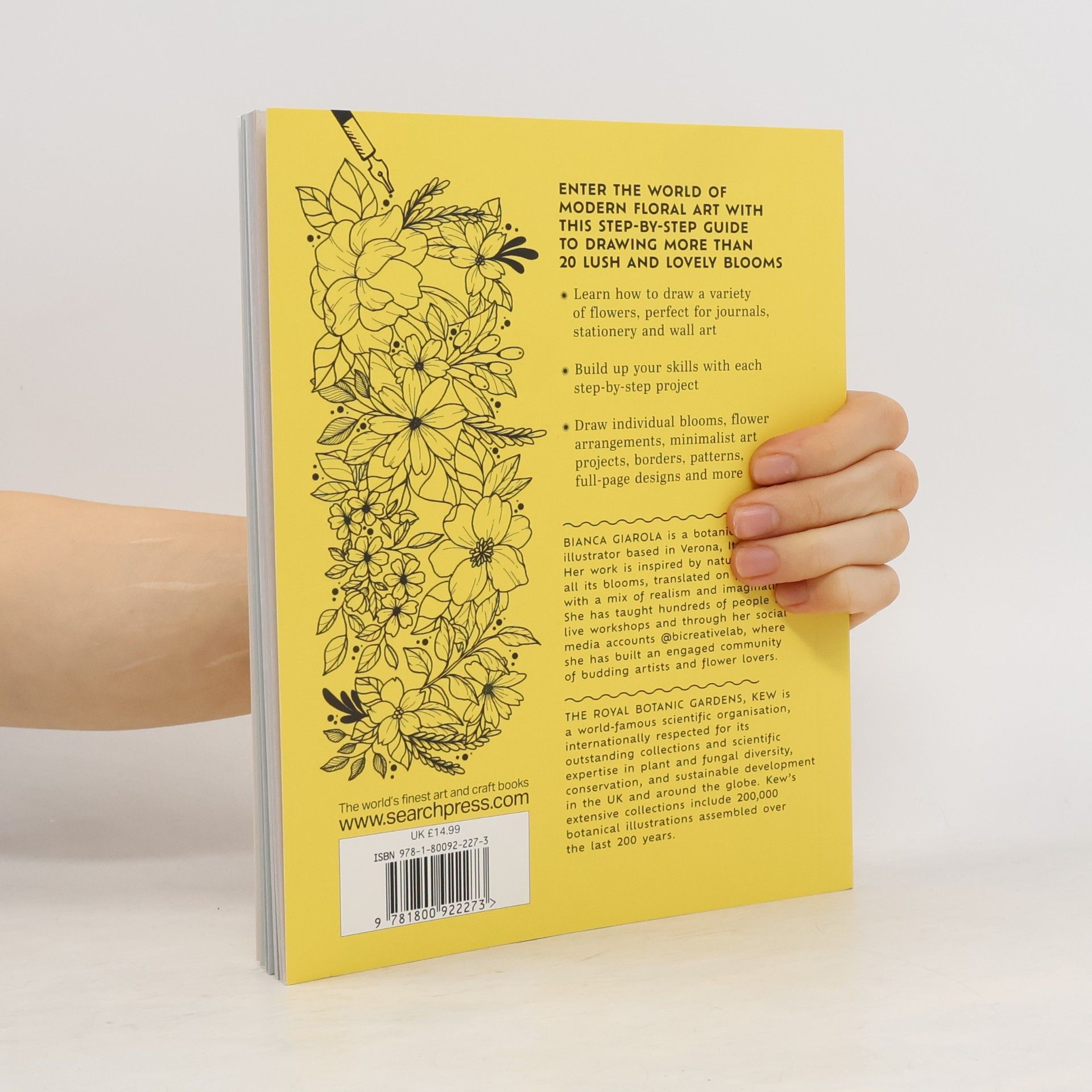 Bianca Giarola The Kew Book of Drawing Flowers