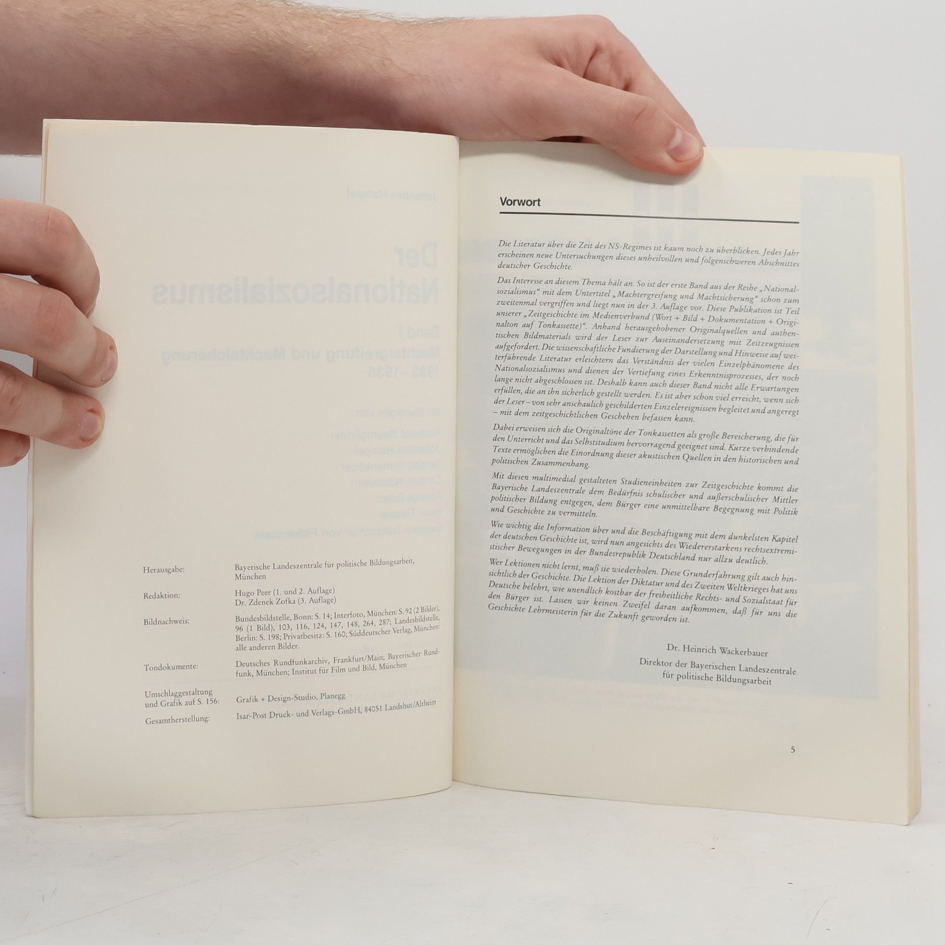 Johannes Hampel Der Nationalsozialismus. Machtergreifung und Machtsicherung 1