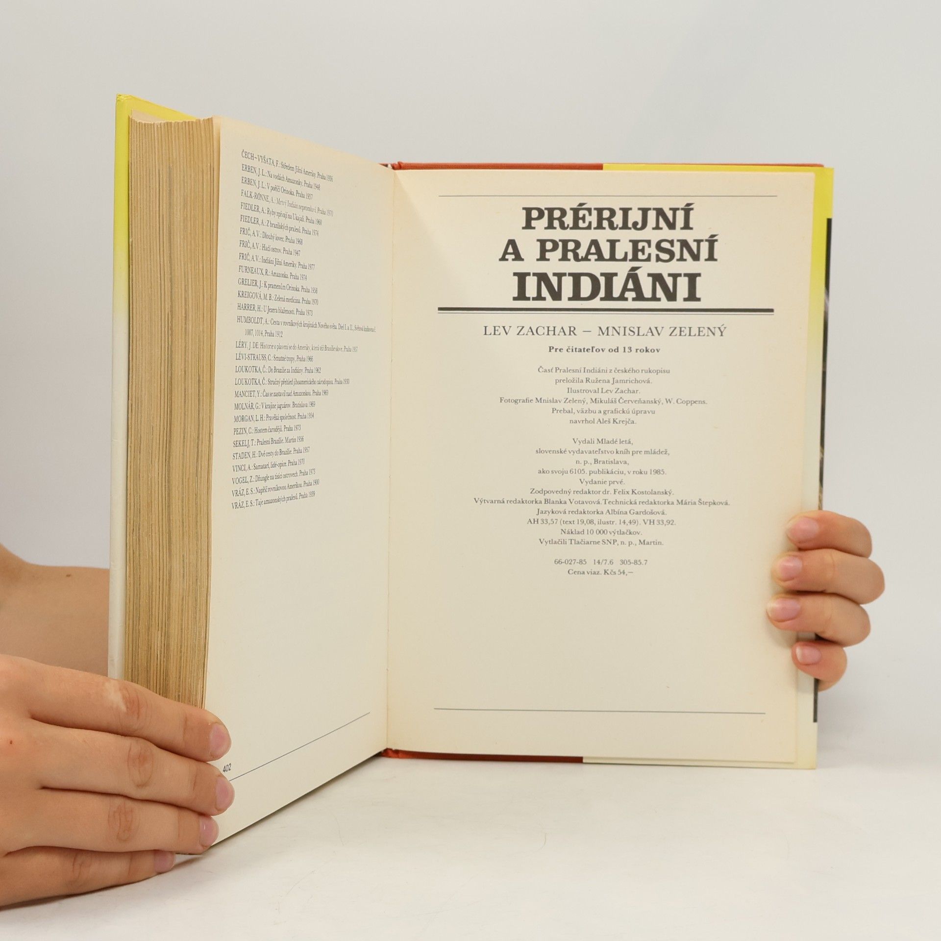 Lev Zachar Prérijní a pralesní Indiáni
