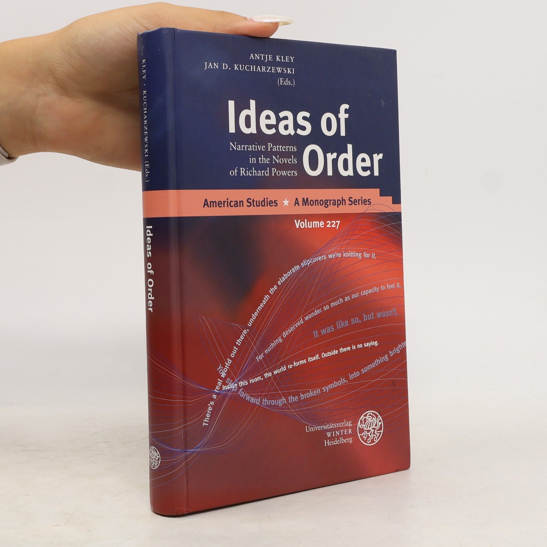 Antje Kley Ideas of order
