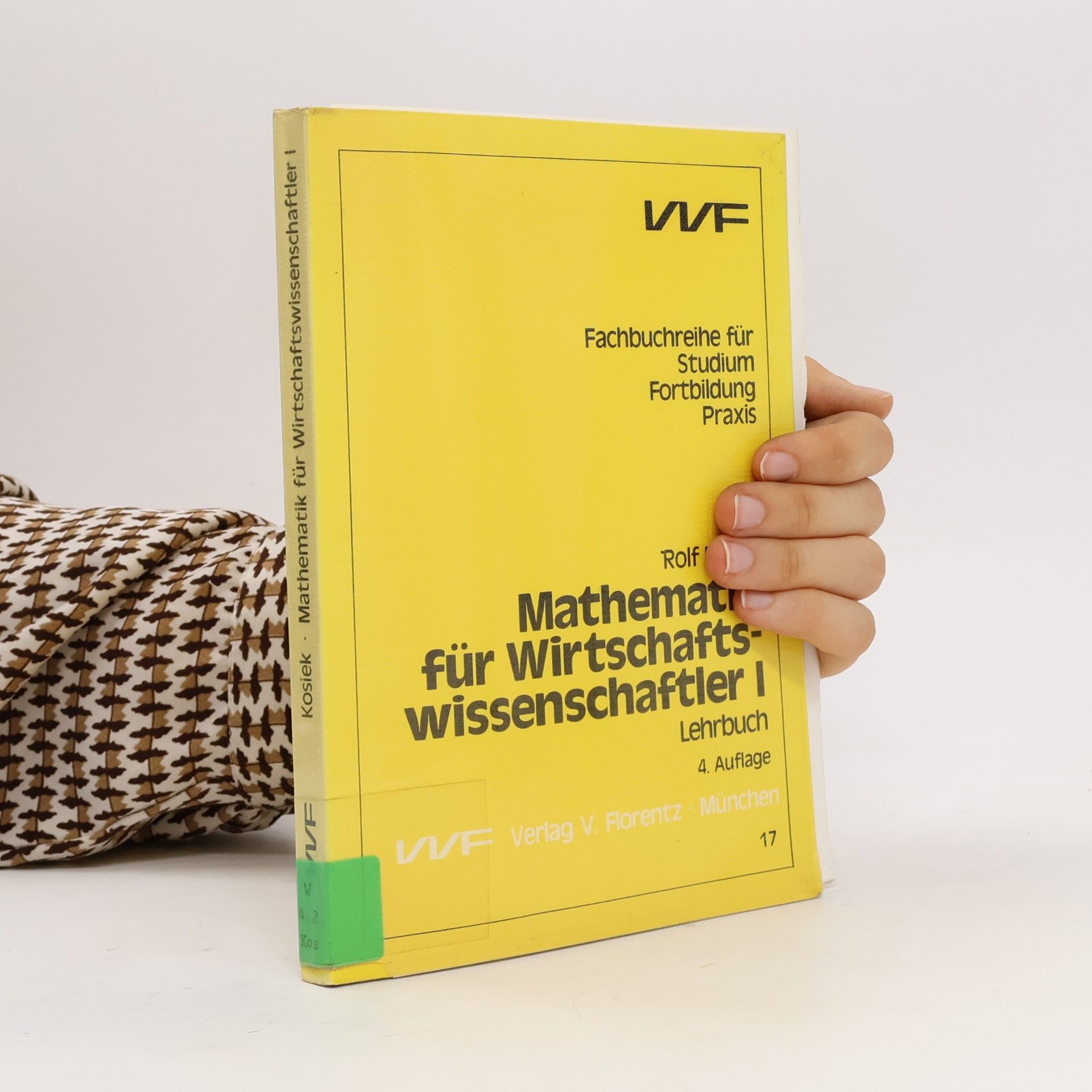 Mathematik für Wirtschaftswissenschaftler I.