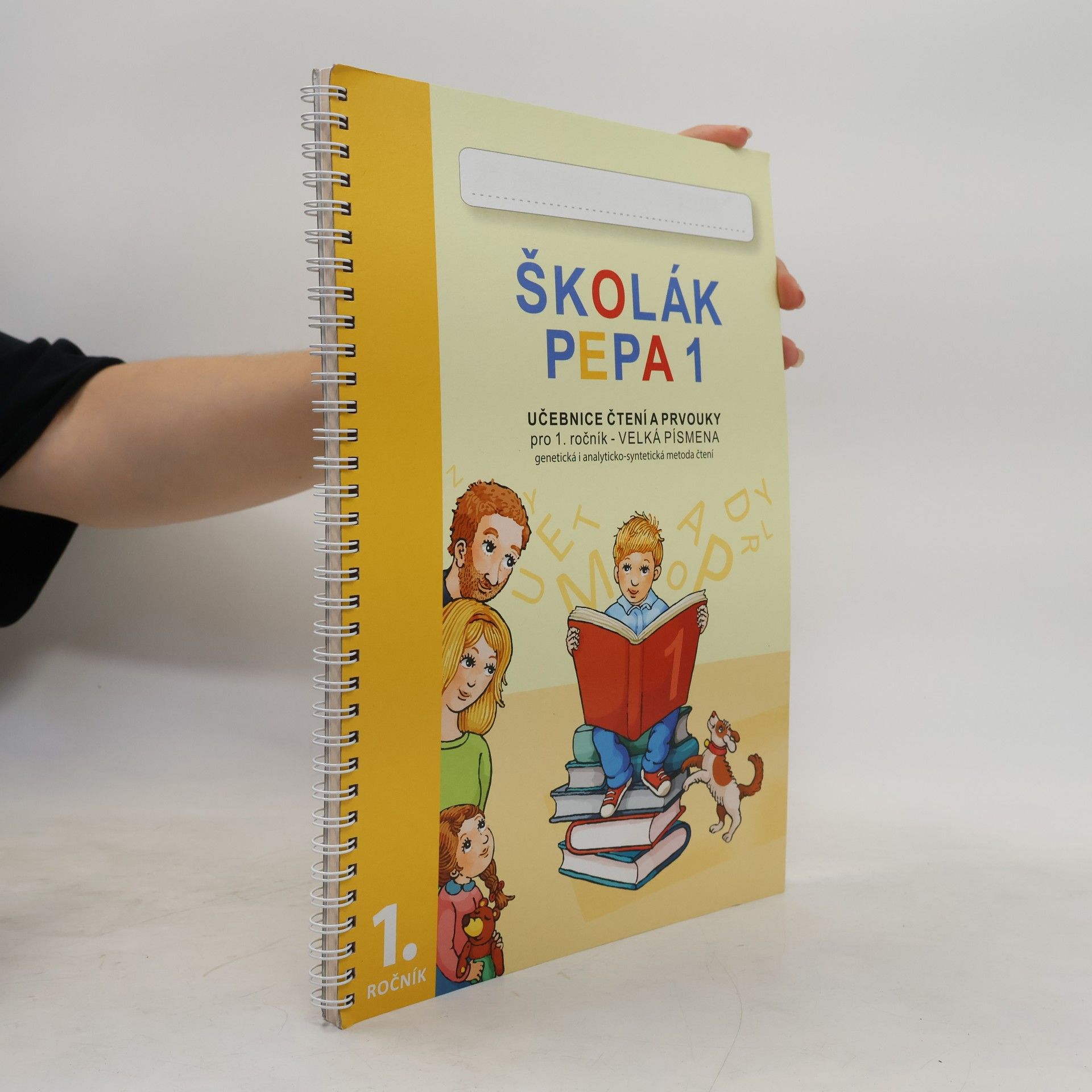 Hana Mühlhauserová Školák Pepa 1. Učebnice čtení a prvouky