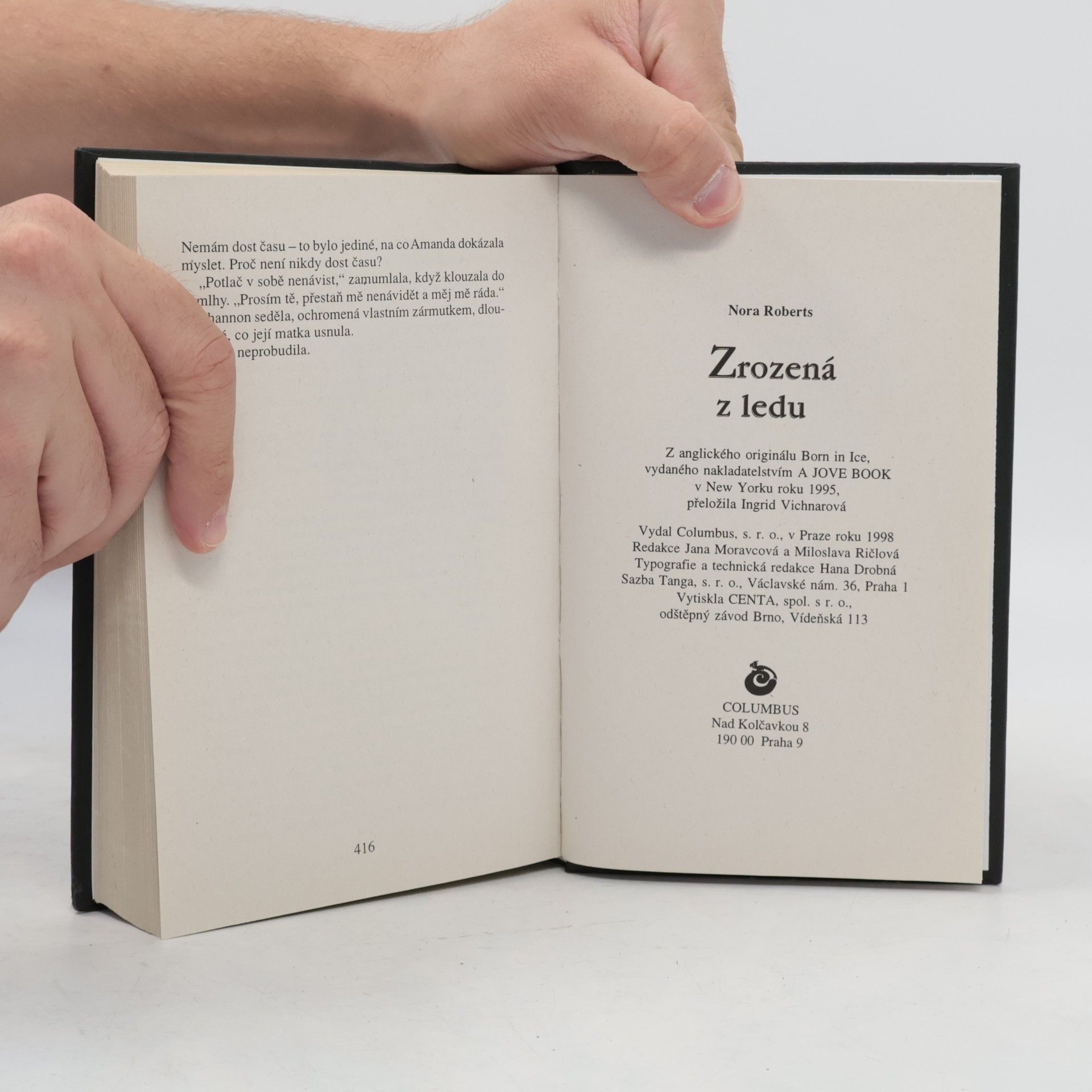 Nora Roberts Zrozená z ledu