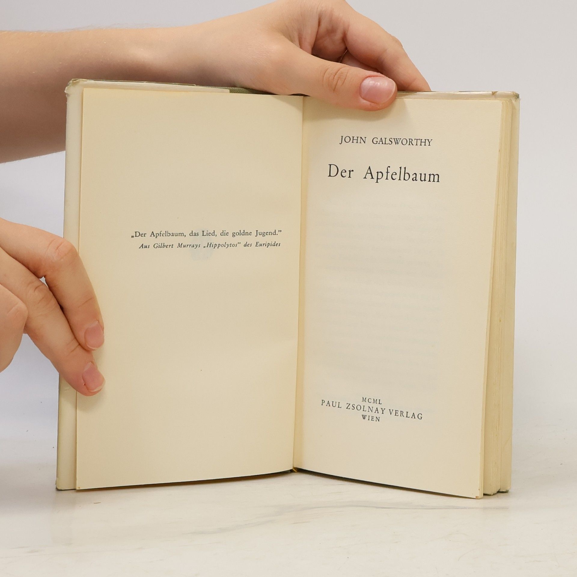 John Galsworthy Der Apfelbaum