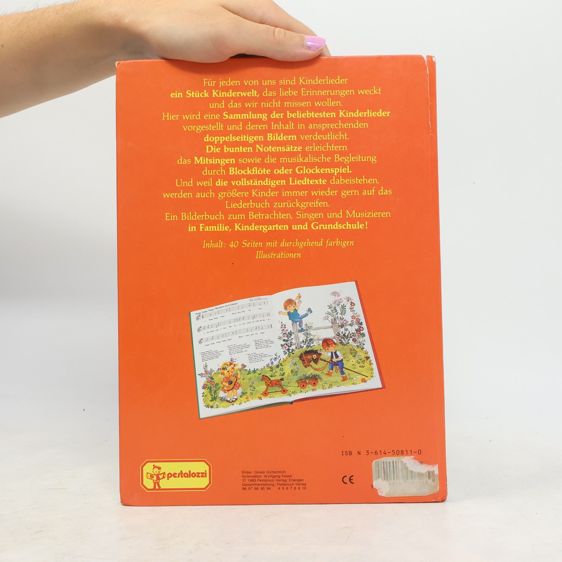 Gisela Gottschlich Kinderlieder zum Singen und Spielen. Unsere beliebtesten Kinderlieder für Blockflöte, Glockenspiel und Gesang