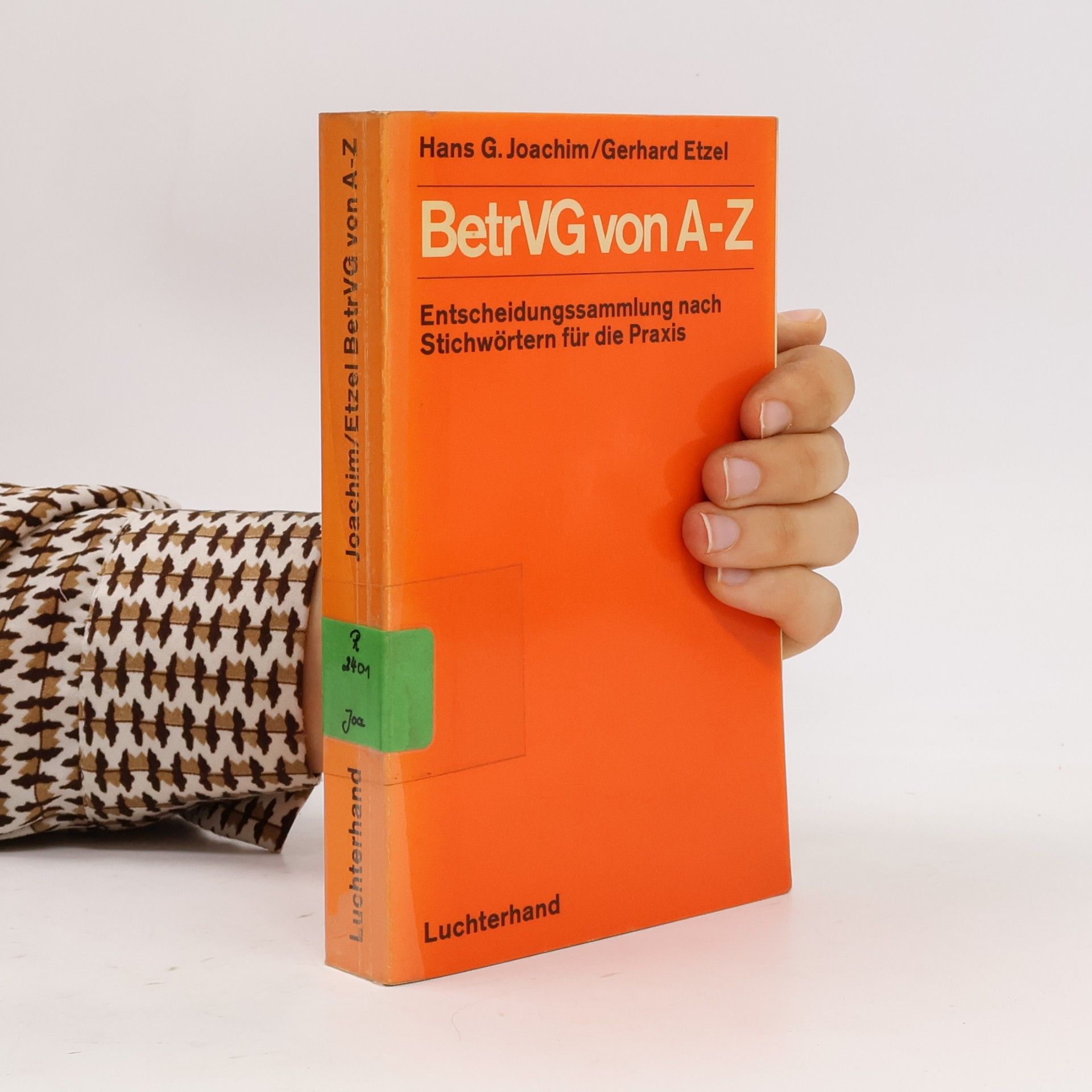 Gerhard Etzel BetrVG von A-Z