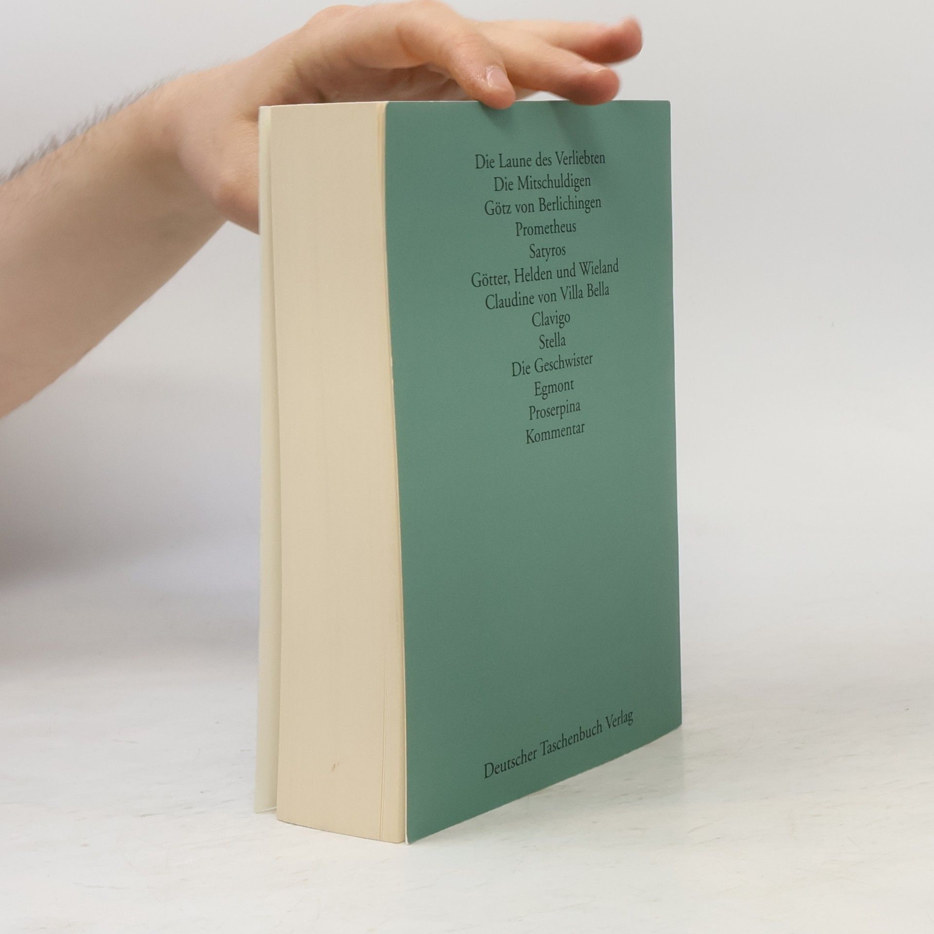Johann Wolfgang von Goethe Werke. Band 4. Dramatische Dichtungen II