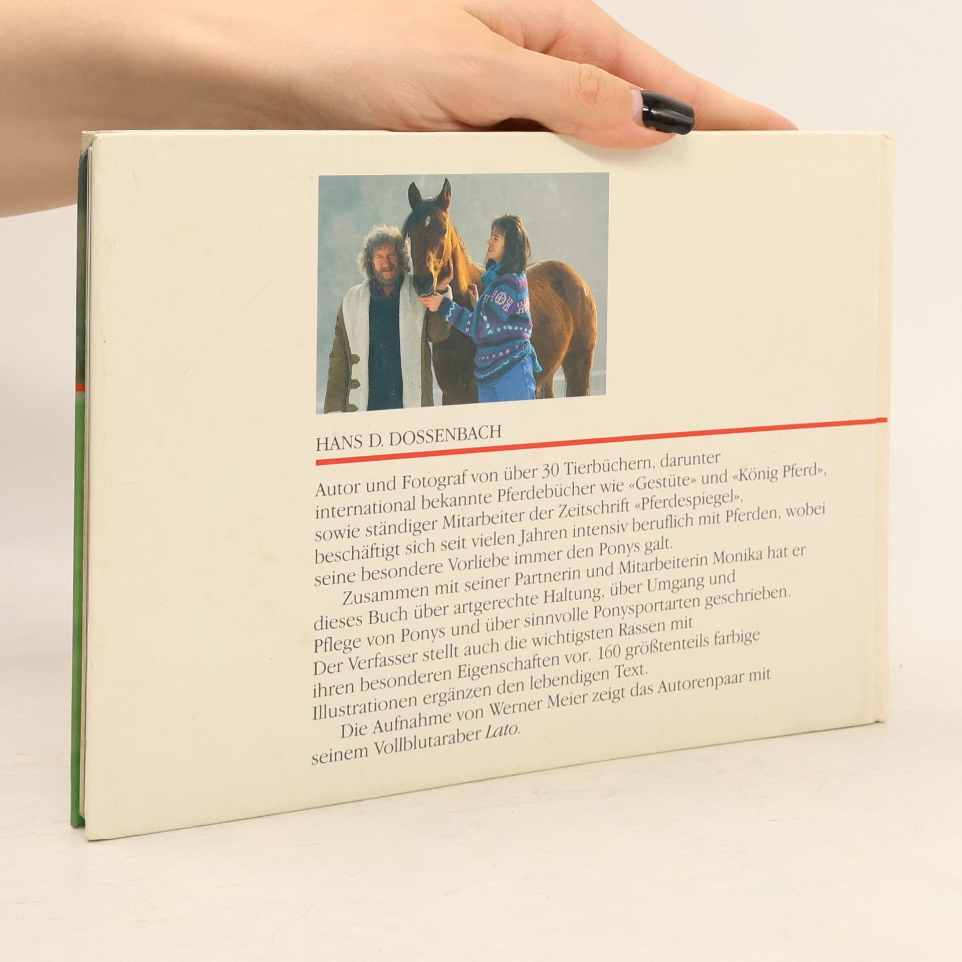 Monika Dossenbach Ponys. Pflege, Freundschaft, Rassen
