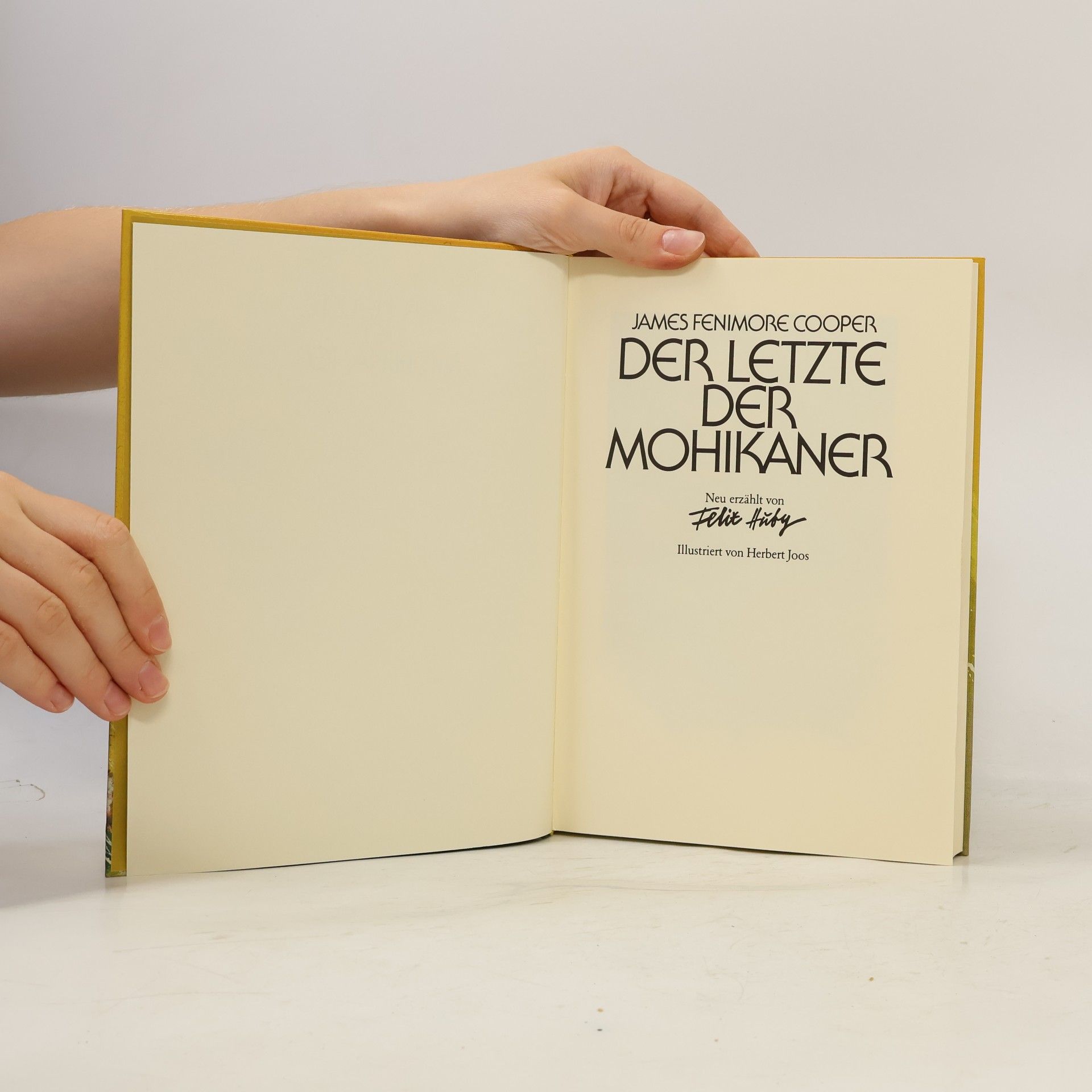 James Fenimore Cooper Der letzte der Mohikaner