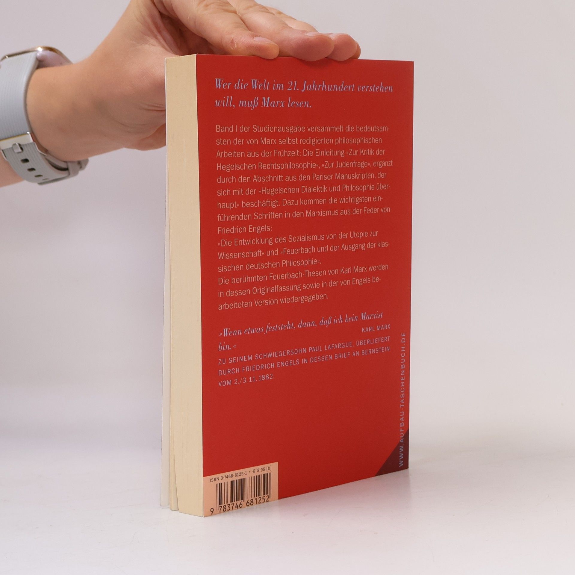 Karl Marx Studienausgabe