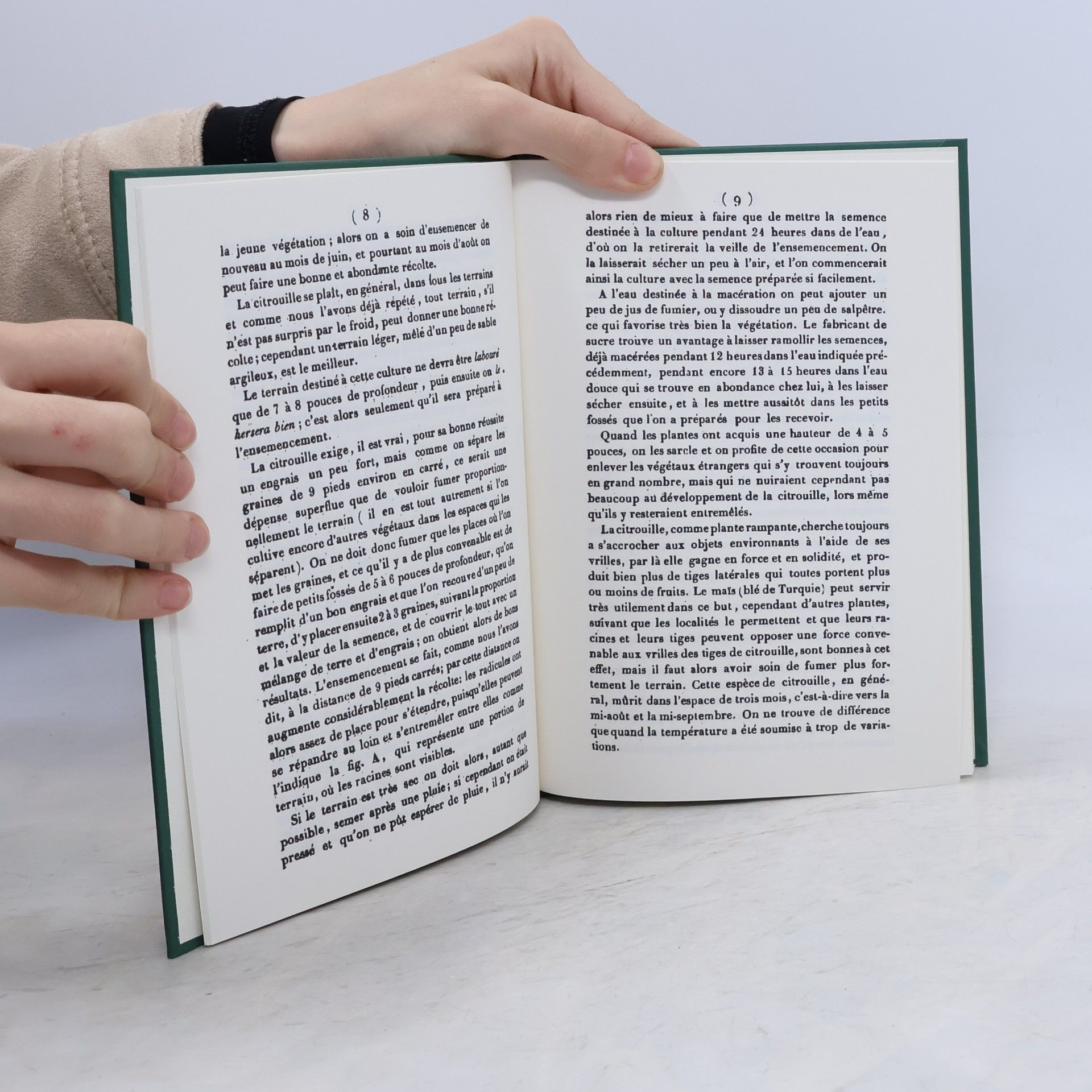 Hofman, L. Mémoire pour servir à la culture régulière, la récolte, la conservation de la citroulle