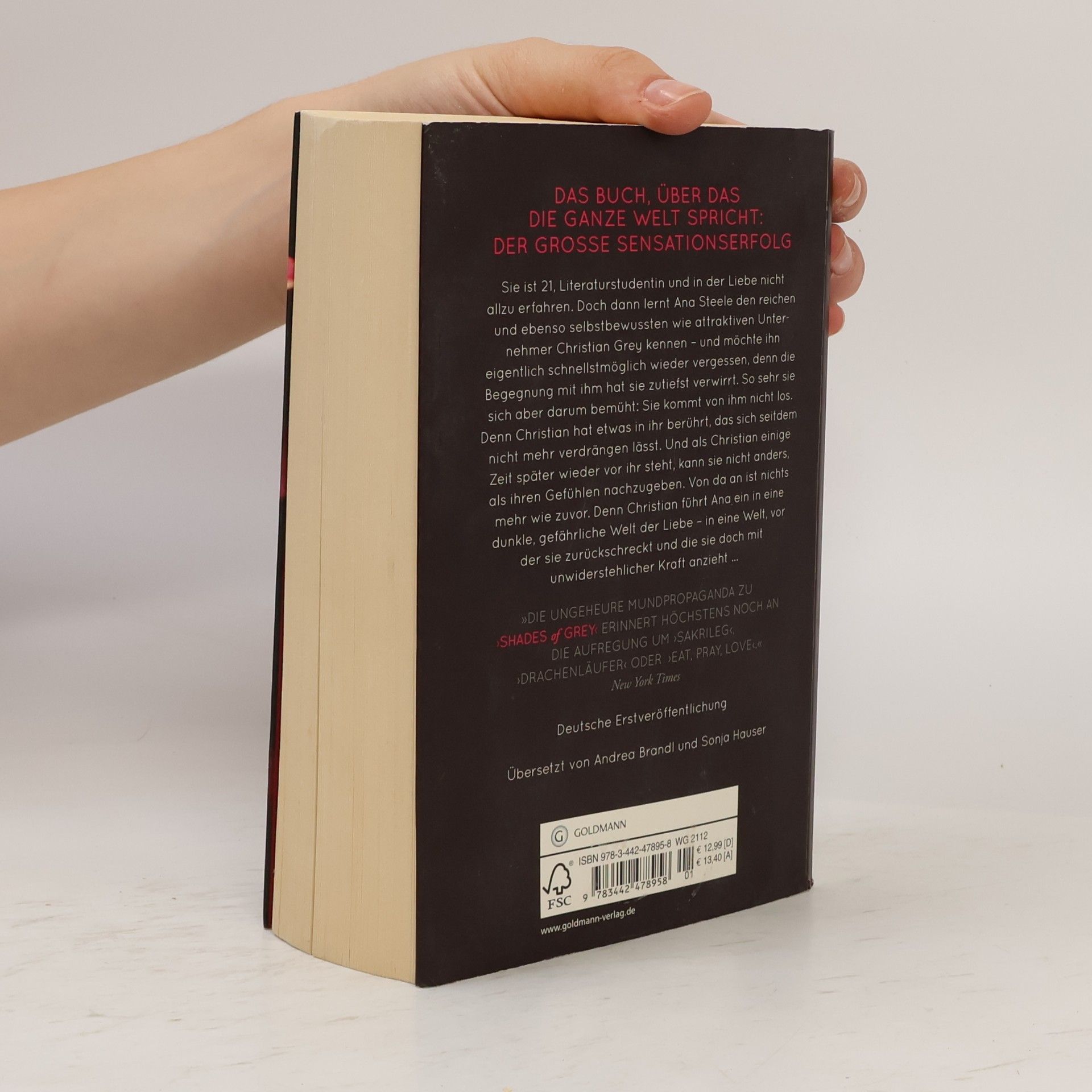 E. L. James Shades of Grey. Geheimes Verlangen