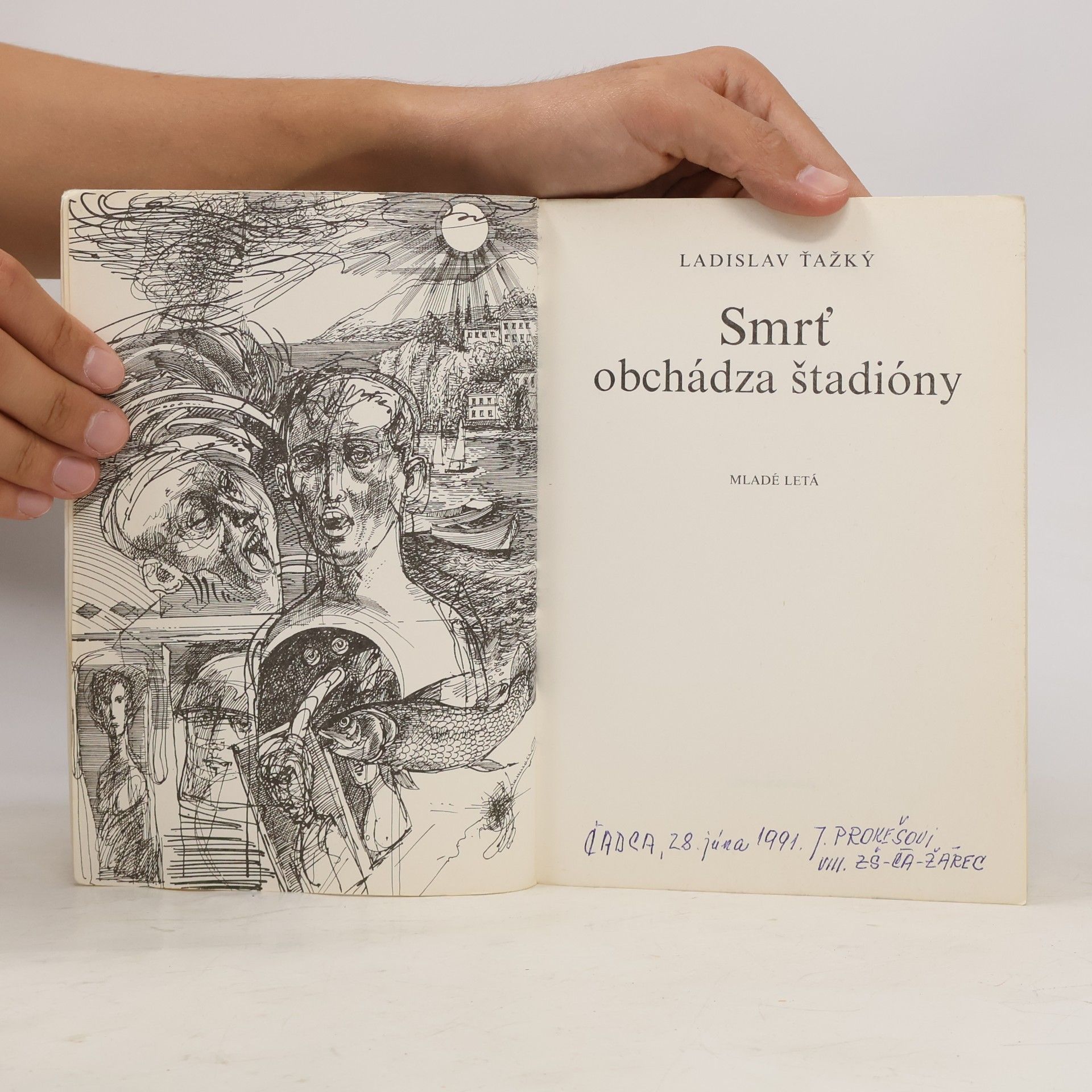 Ladislav Ťažký Smrť obchádza štadióny