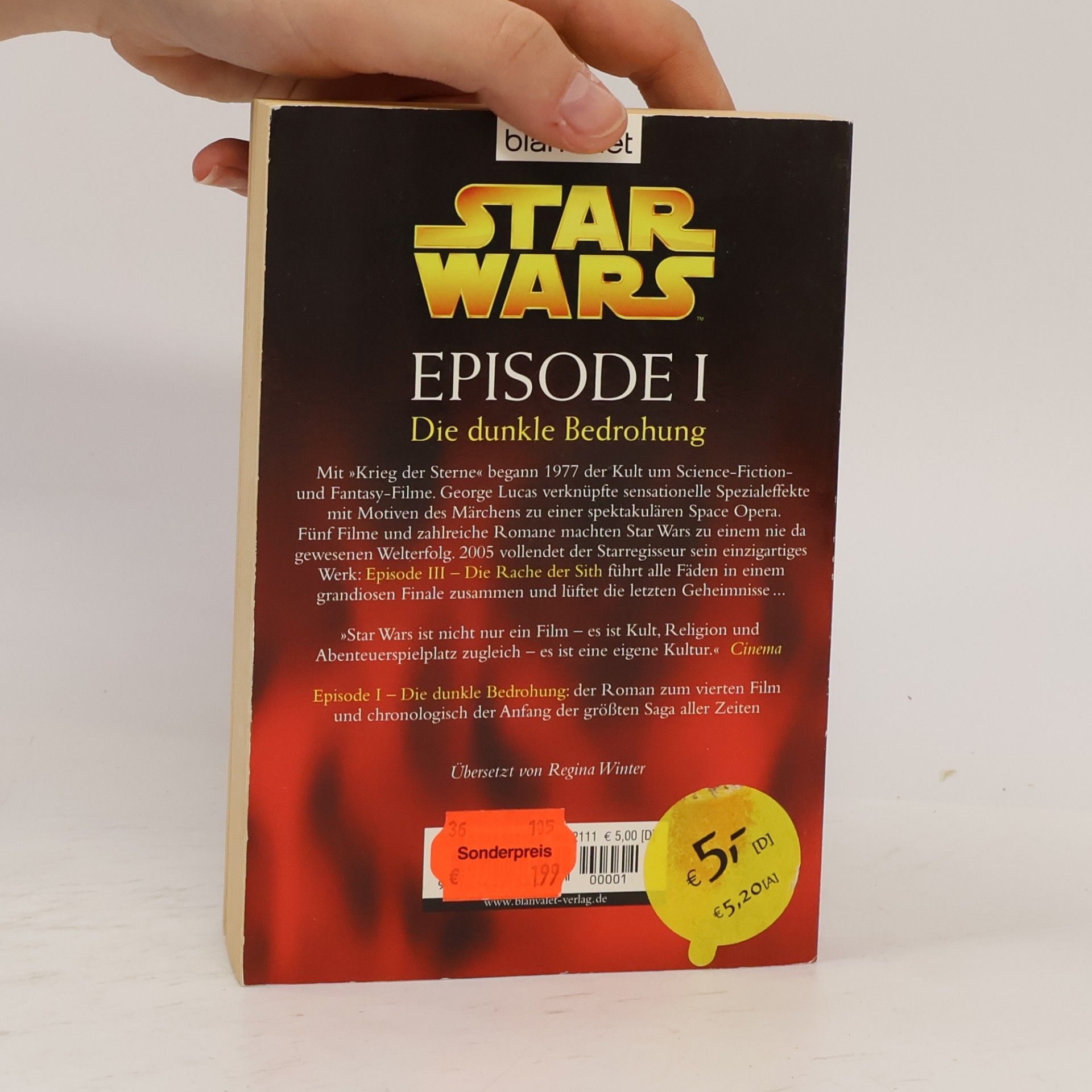 Terry Brooks Star wars - Episode I, Die dunkle Bedrohung