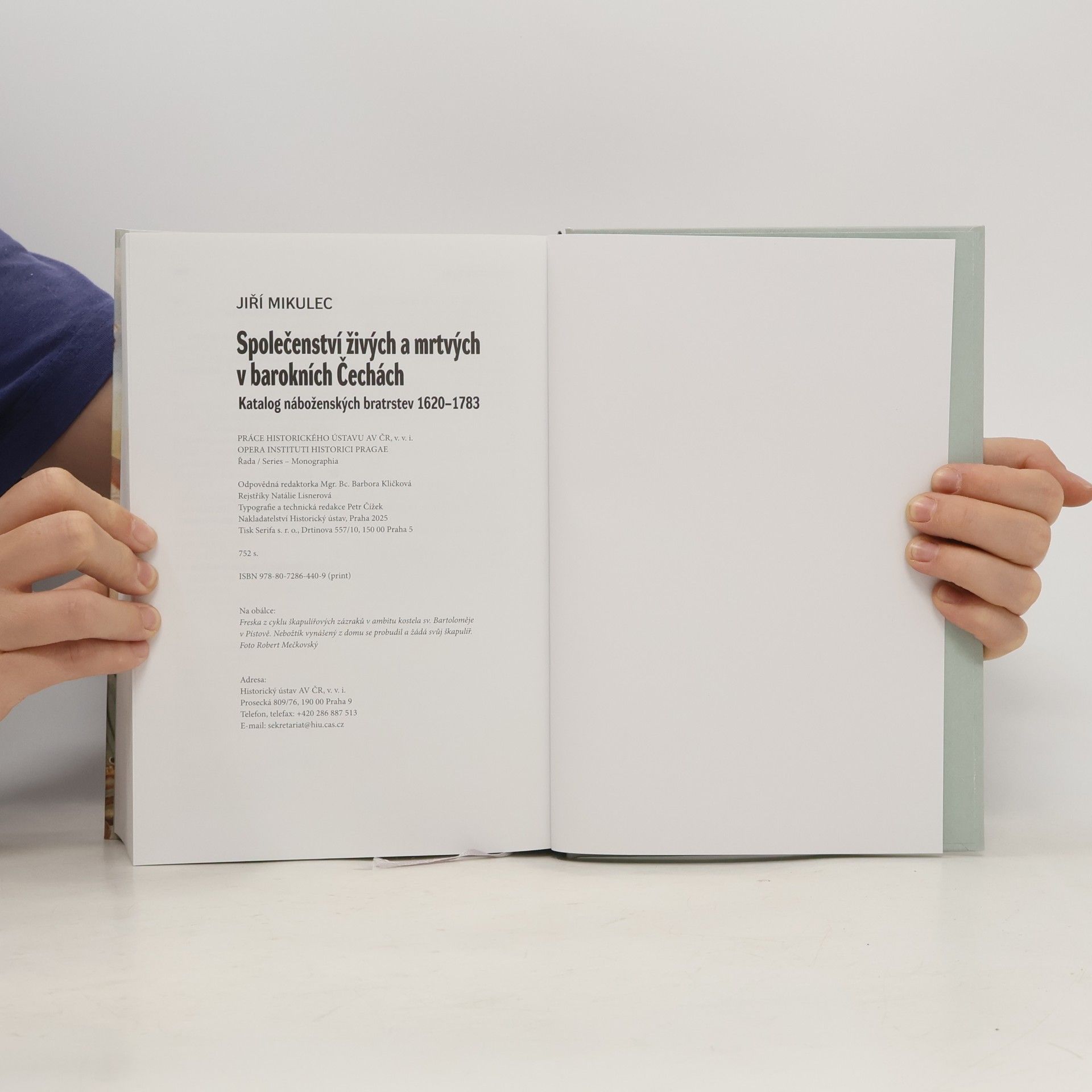 Jiří Mikulec Společenství živých a mrtvých v barokních Čechách: Katalog náboženských bratrstev 1620–1783