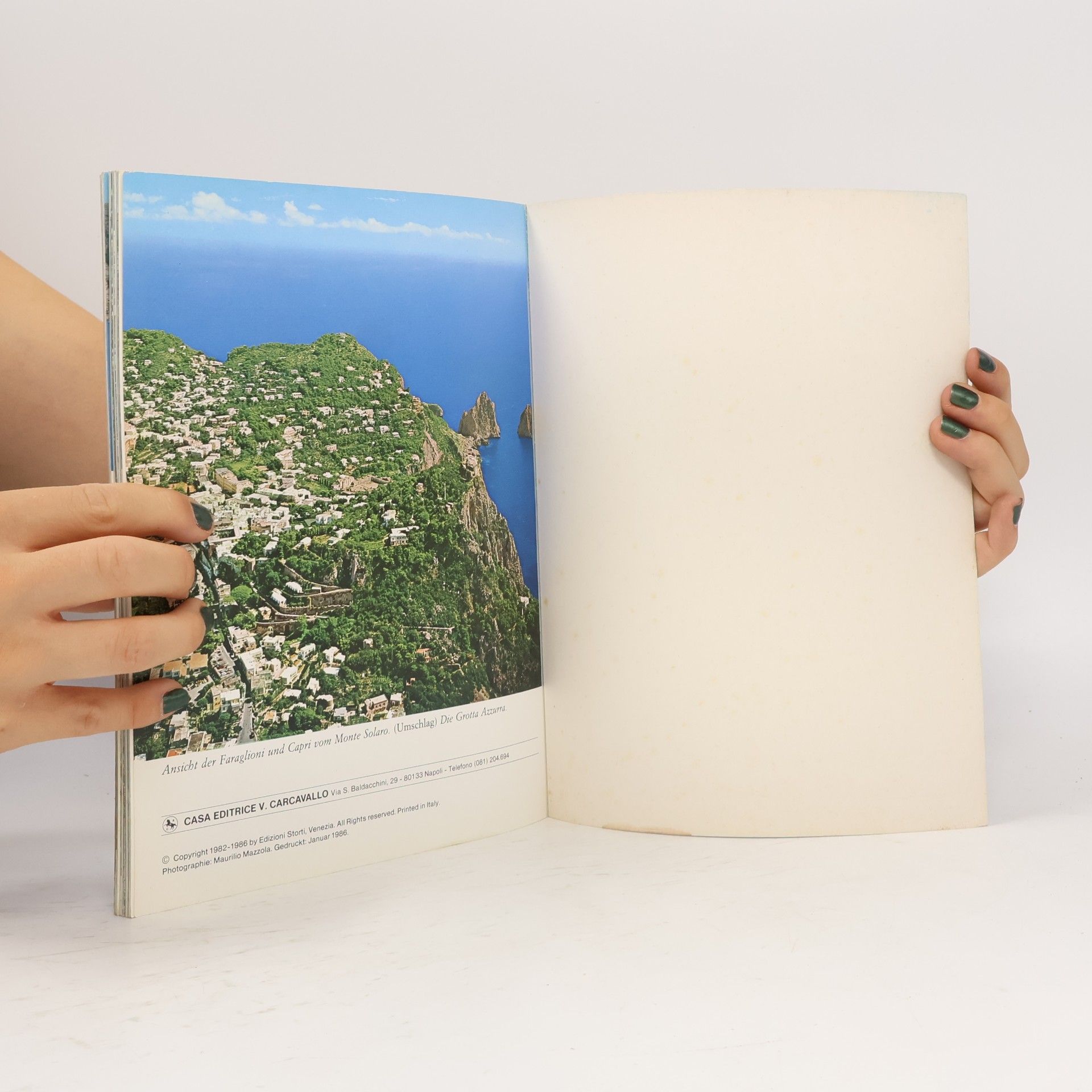 Carcavallo Capri. Ediz. tedesca - Neueste Auflage