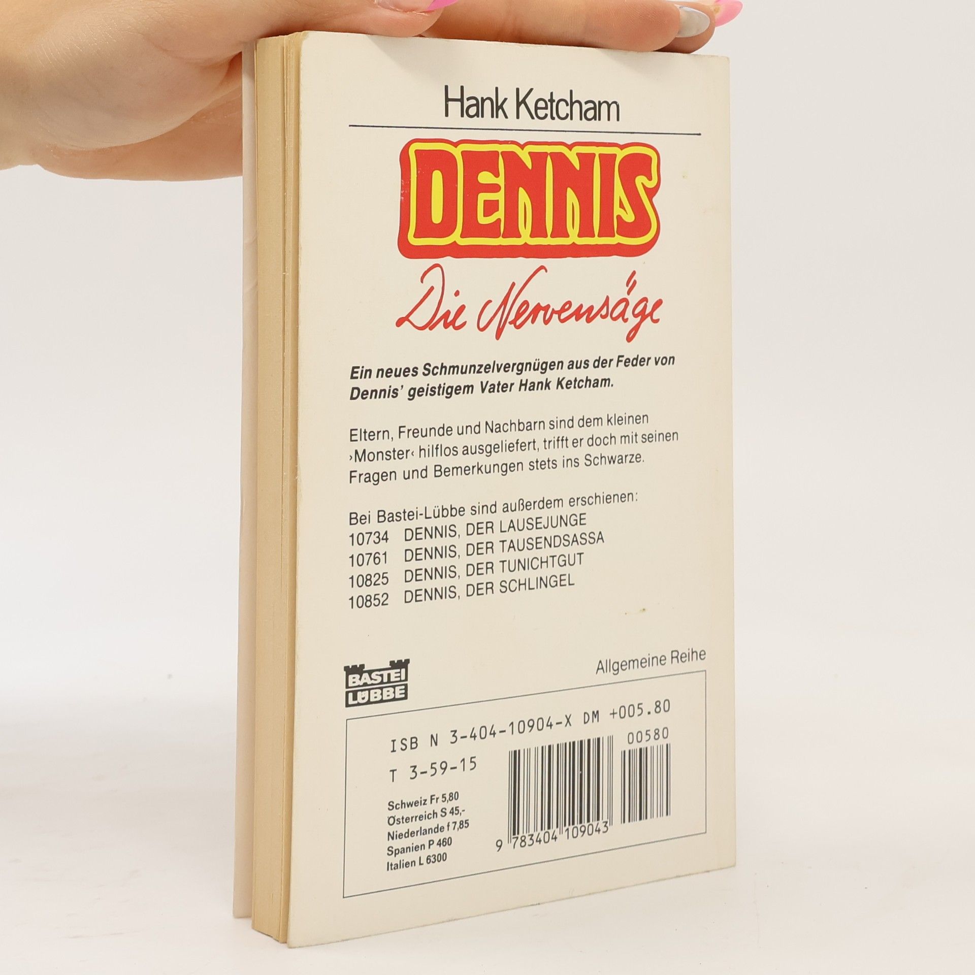 Hank Ketcham Dennis, die Nervensäge