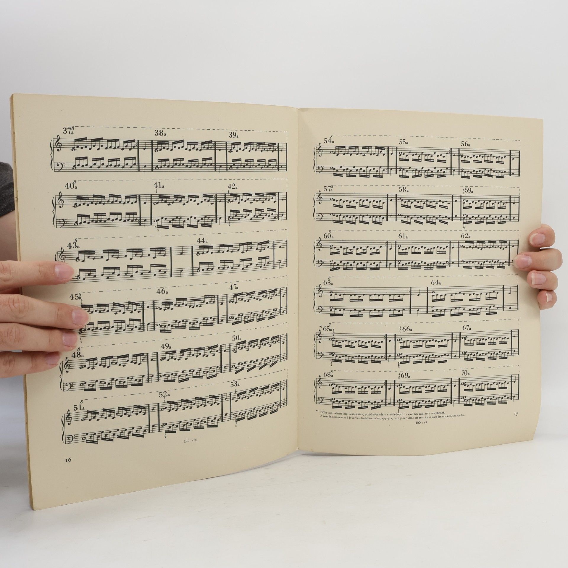 Aloys Schmitt Průpravná cvičení Op. 16 Piano