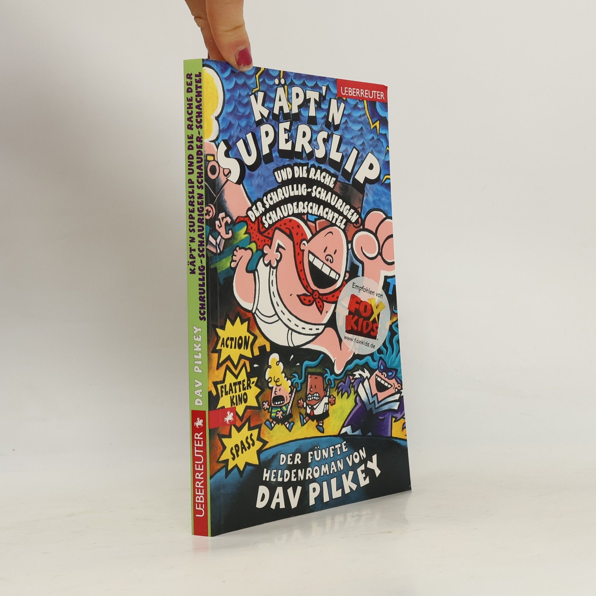 Dav Pilkey Käpt'n Superslip und die Rache der schrullig-schaurigen Schauder-Schachtel