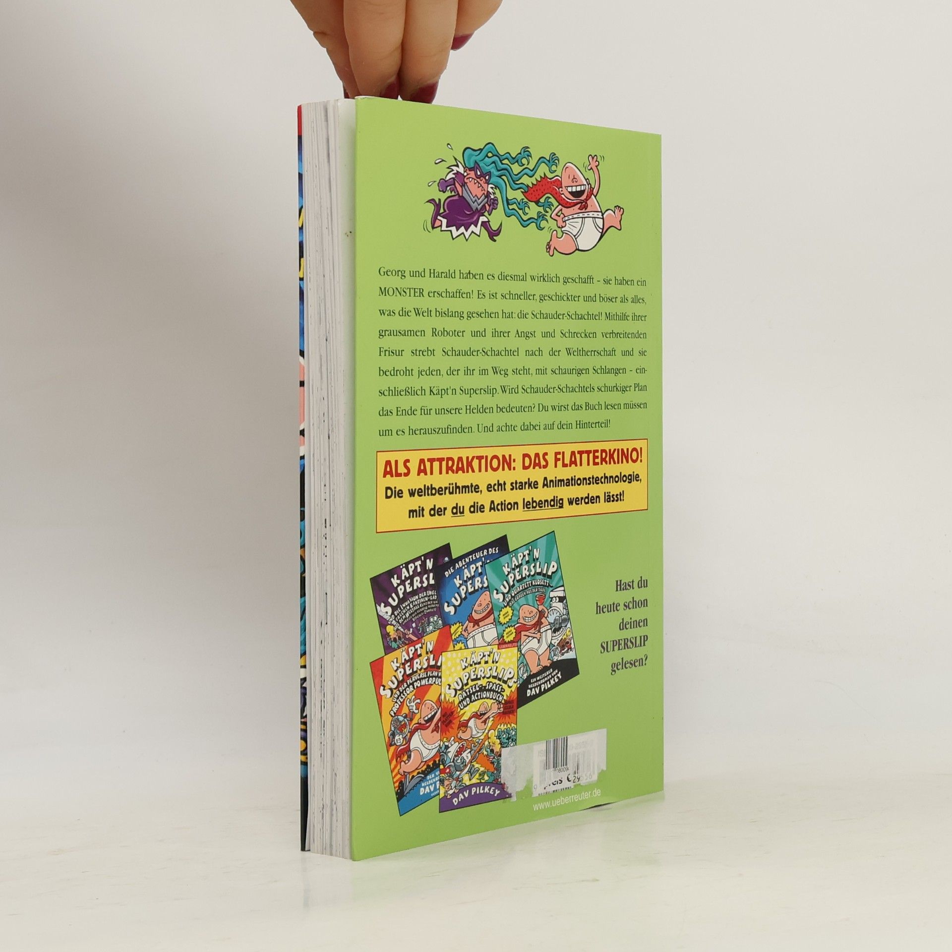 Dav Pilkey Käpt'n Superslip und die Rache der schrullig-schaurigen Schauder-Schachtel