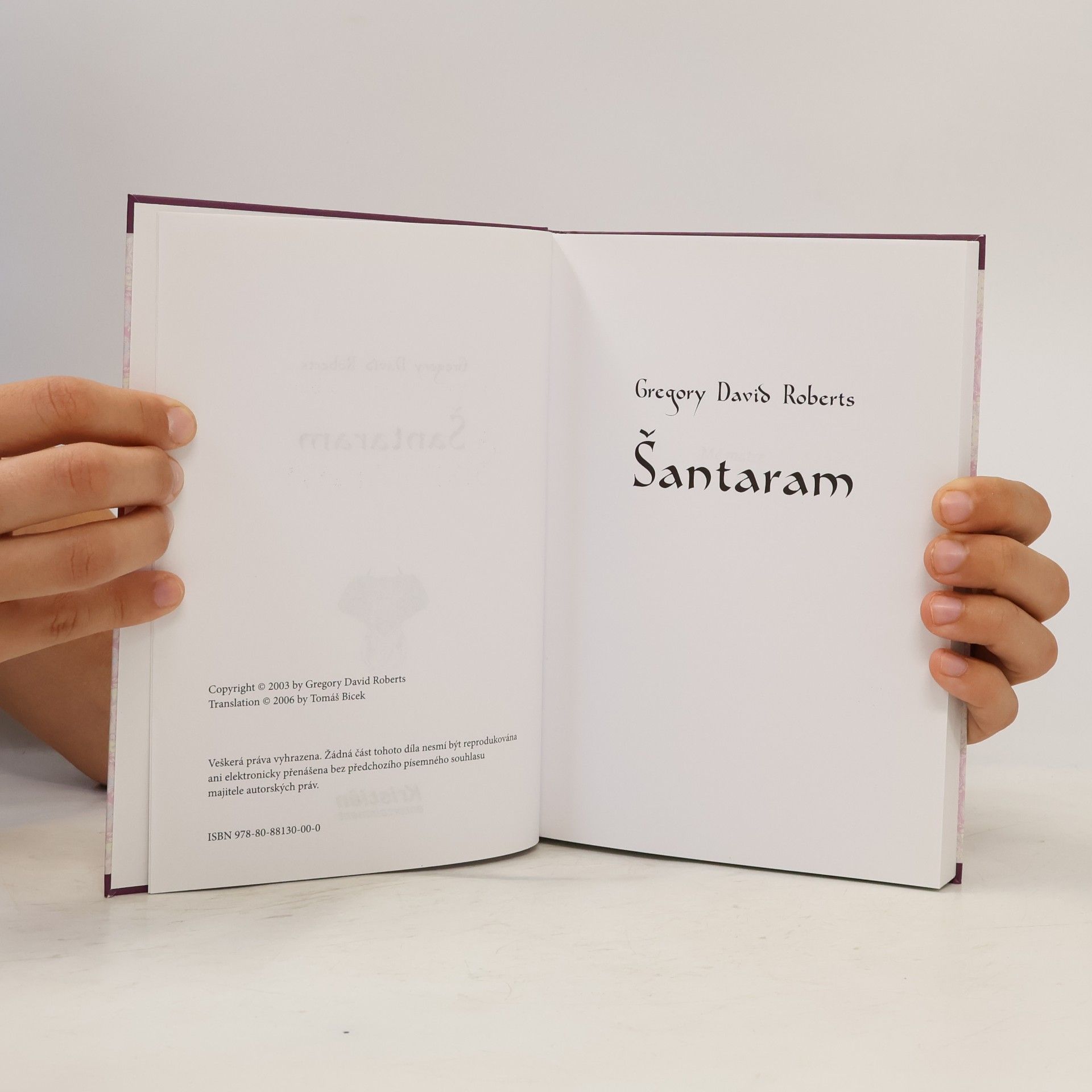 Gregory David Roberts Šantaram I. Sha