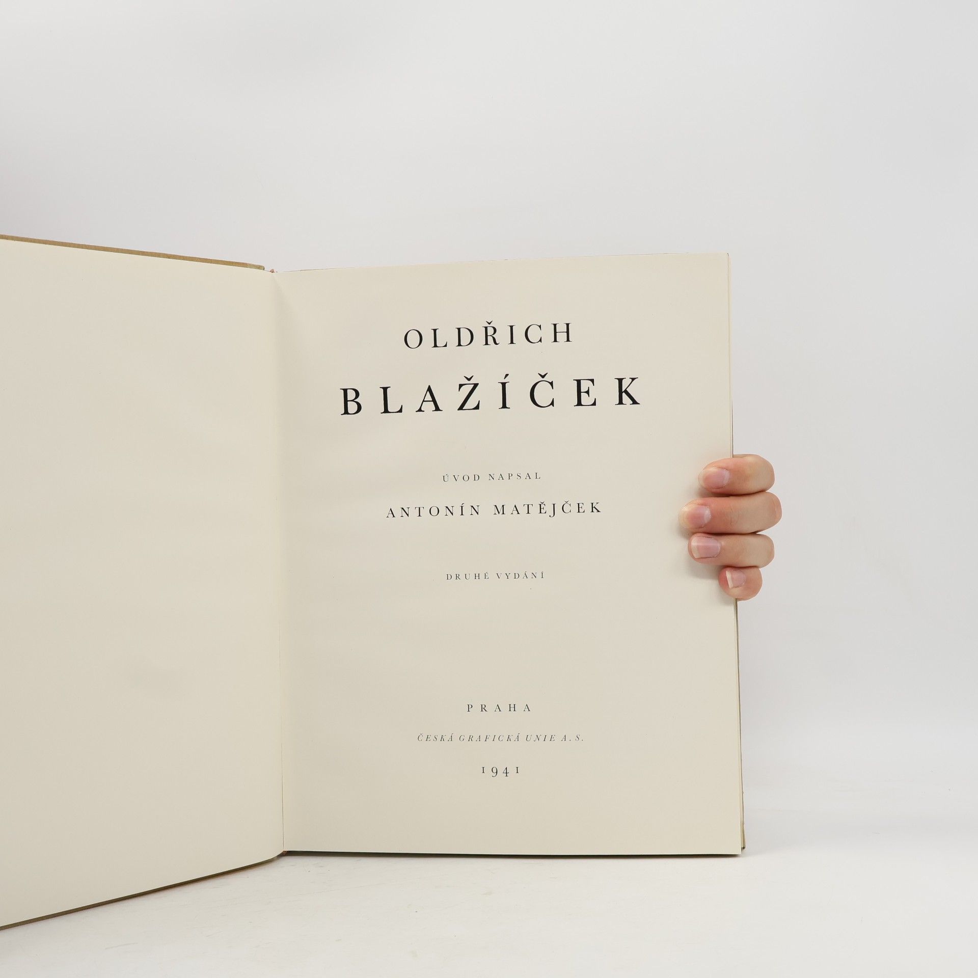 Antonín Matějček Oldřich Blažíček
