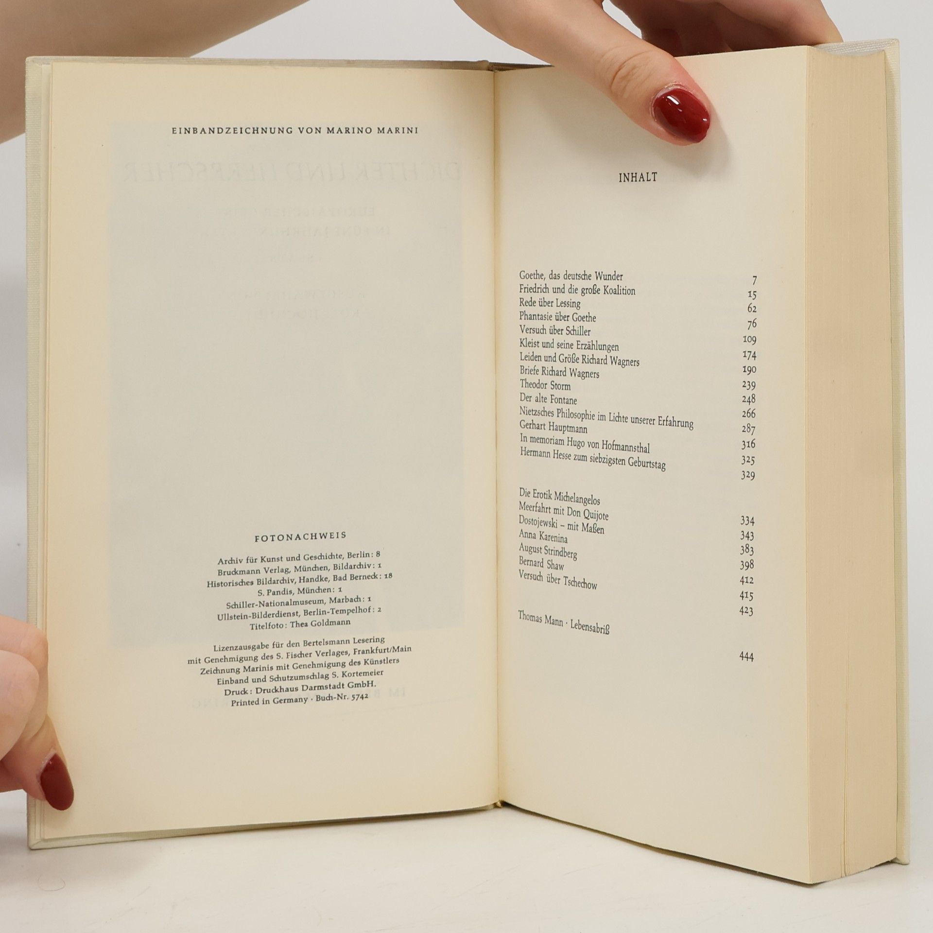 Thomas Mann Dichter und Herrscher