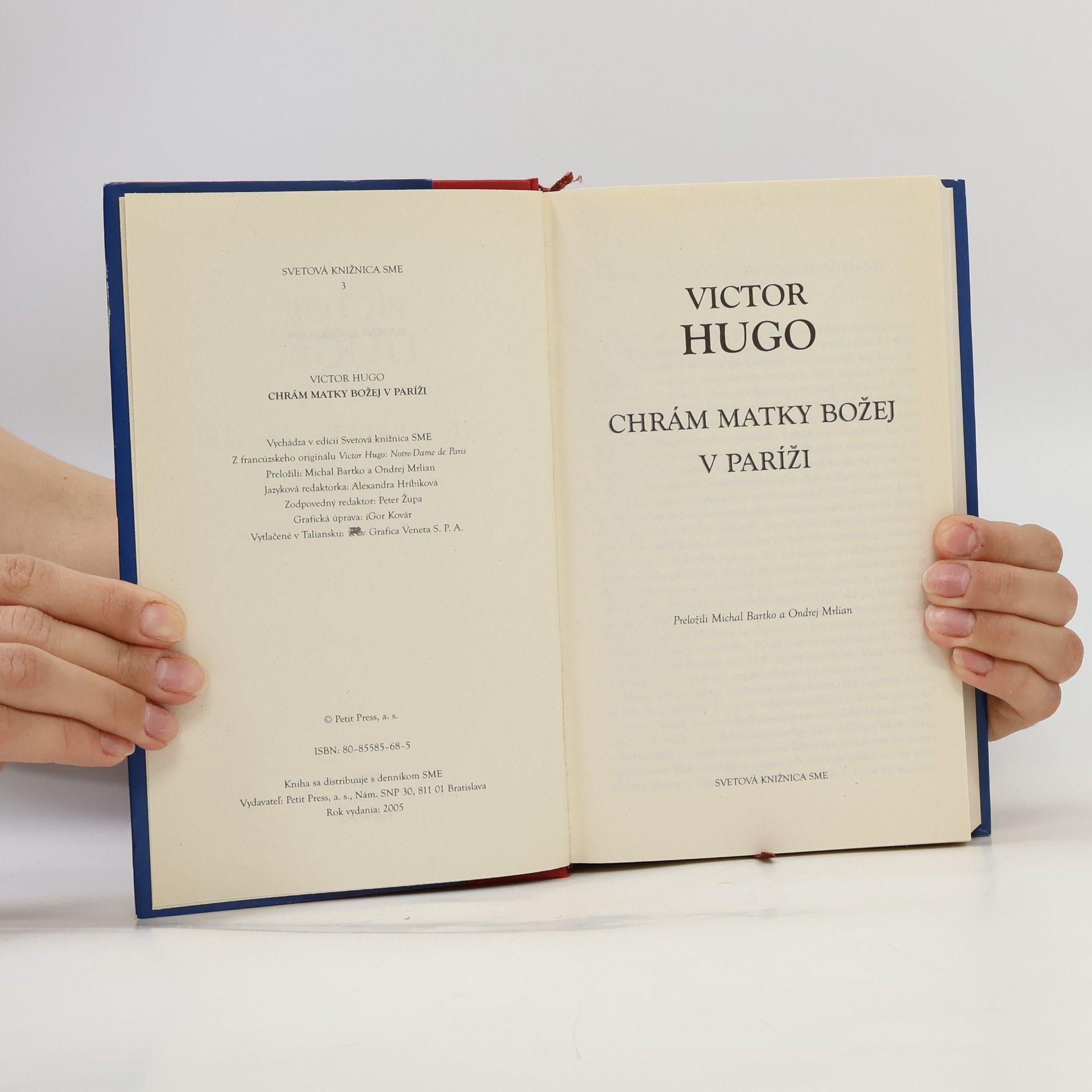 Victor Hugo Chrám Matky Božej v Paríži