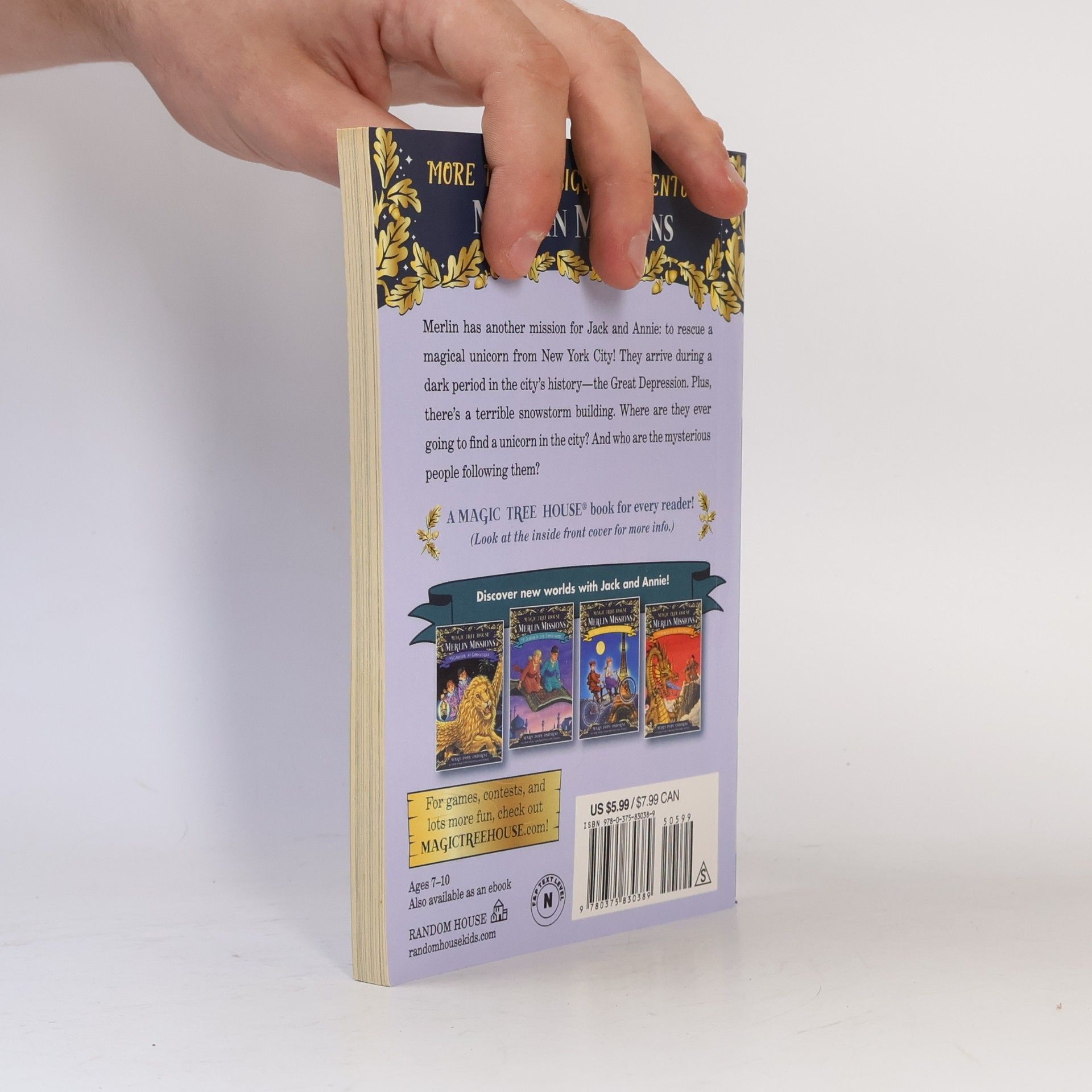 Mary Pope Osborne Magic Tree House Merlin Mission #8