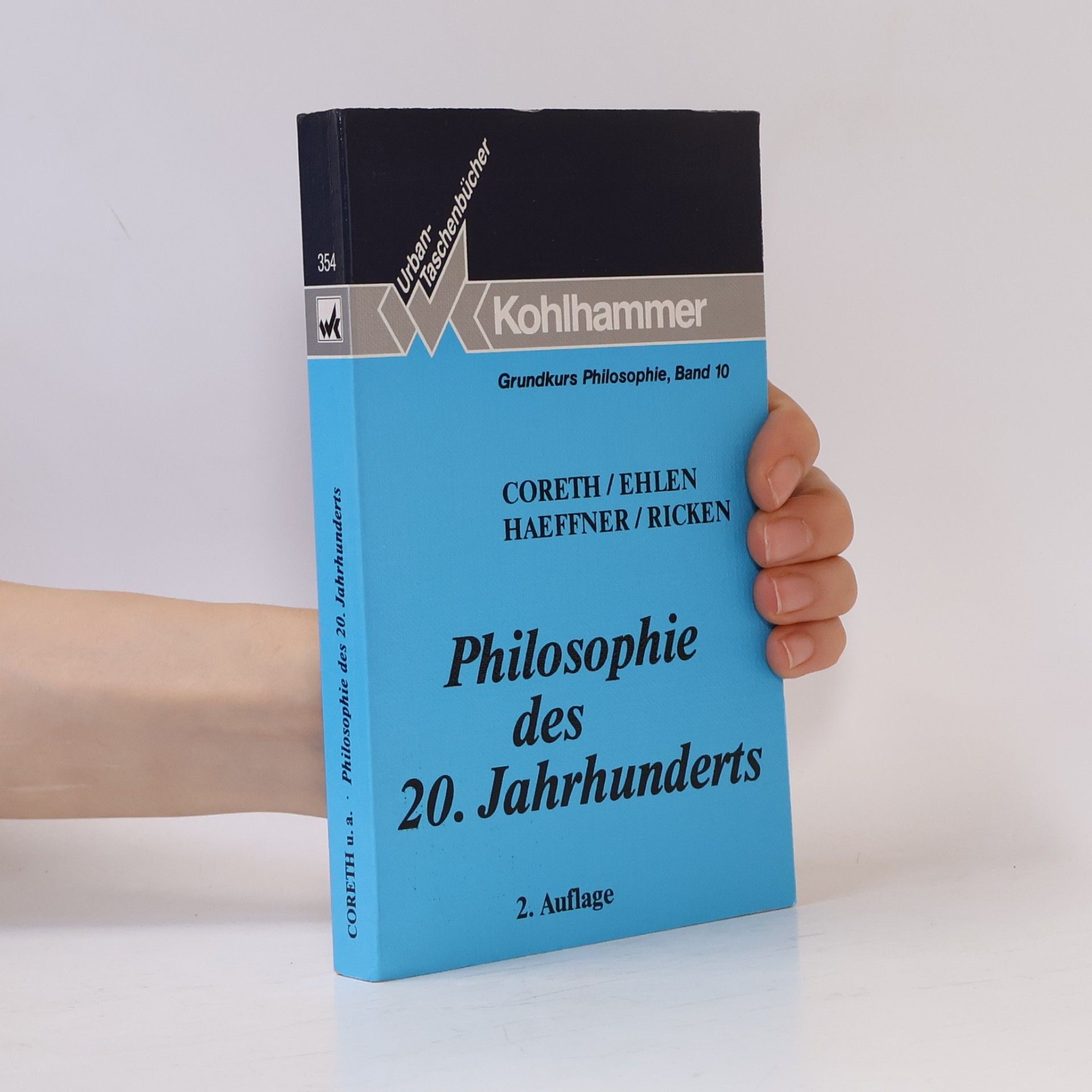 Emerich Coreth Philosophie des 20. Jahrhunderts