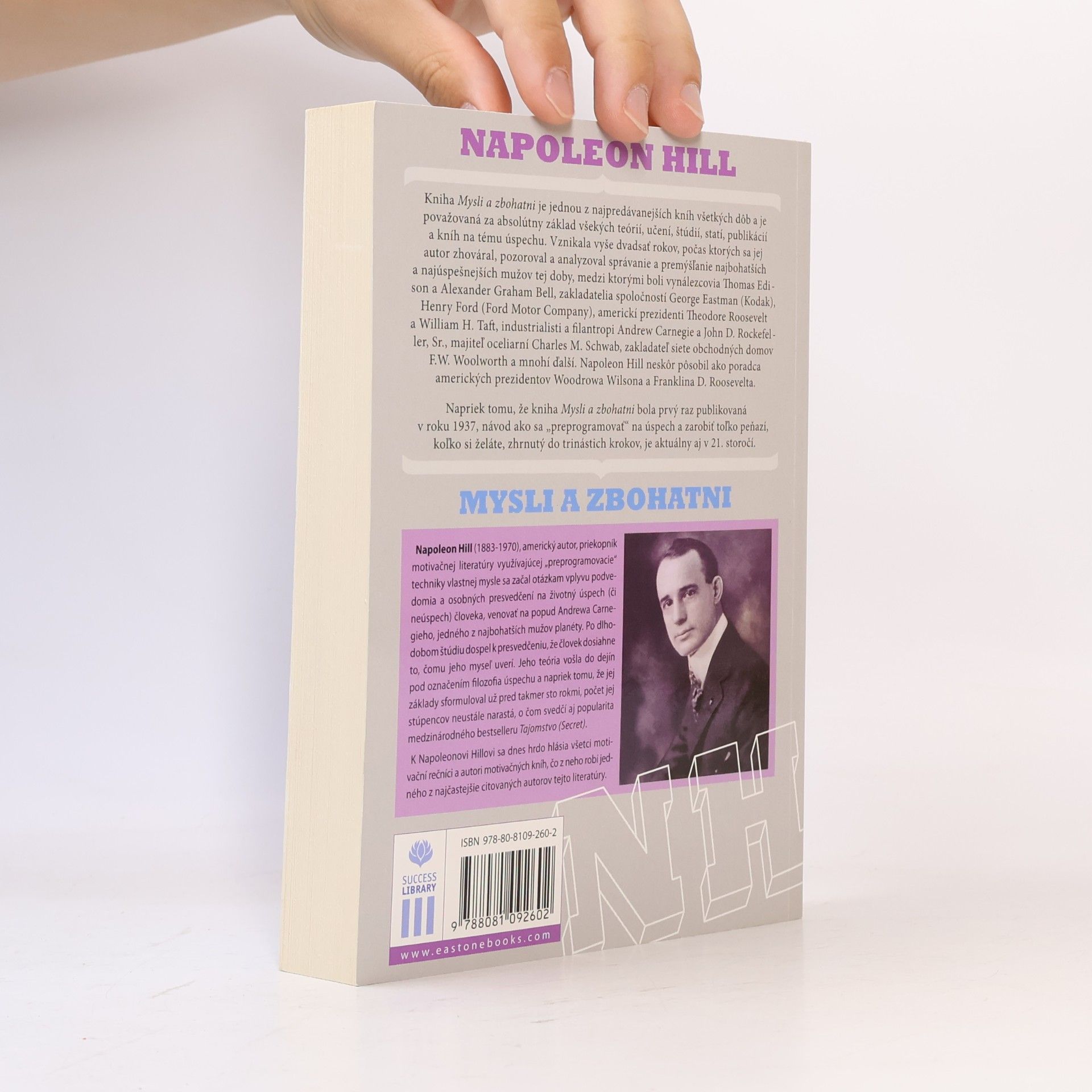 Napoleon Hill Mysli a zbohatni