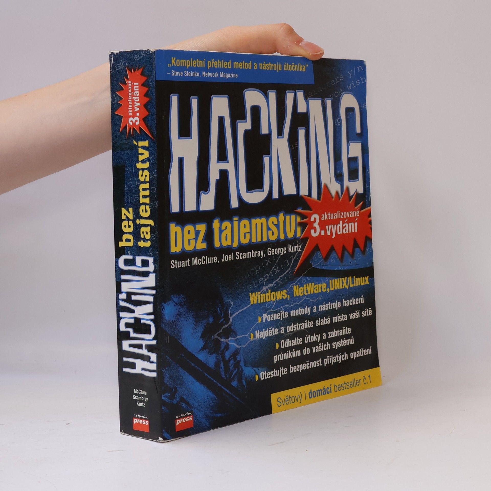 Stuart McClure Hacking bez tajemství