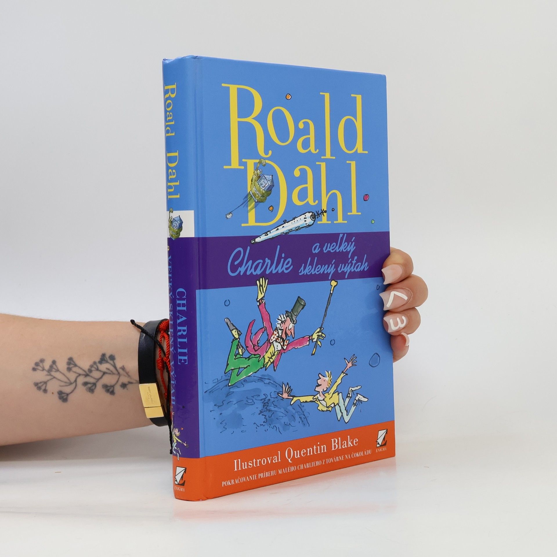 Roald Dahl Charlie a veľký sklený výťah