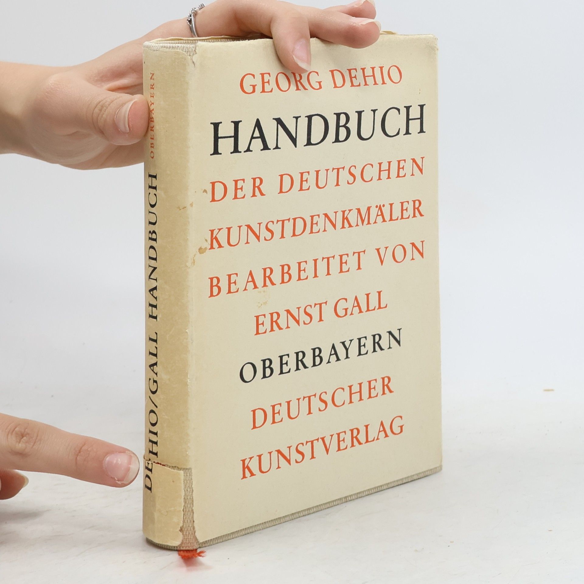 Georg Dehio Handbuch der deutschen Kunstdenkmäler. Oberbayern.