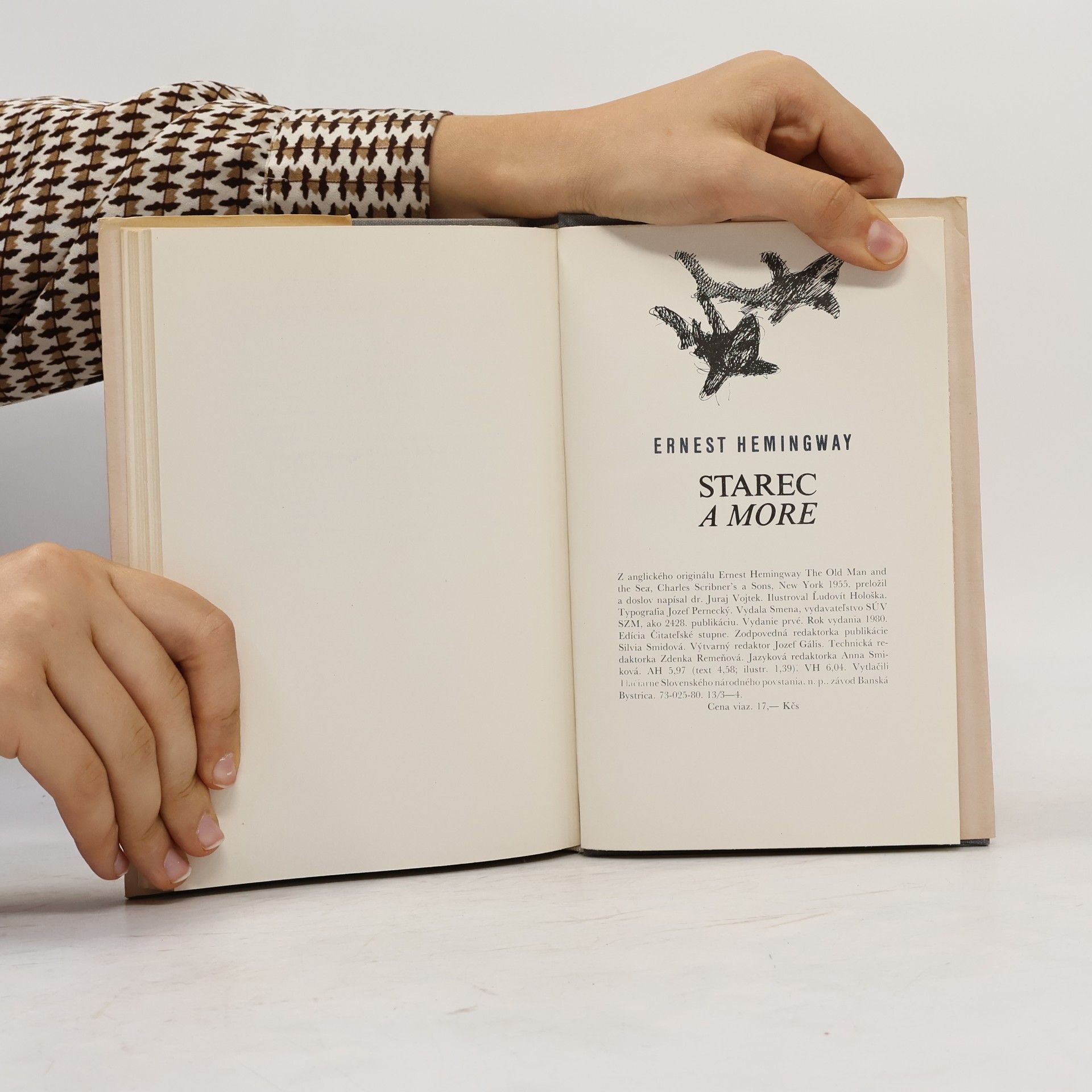 Ernest Hemingway Starec a more